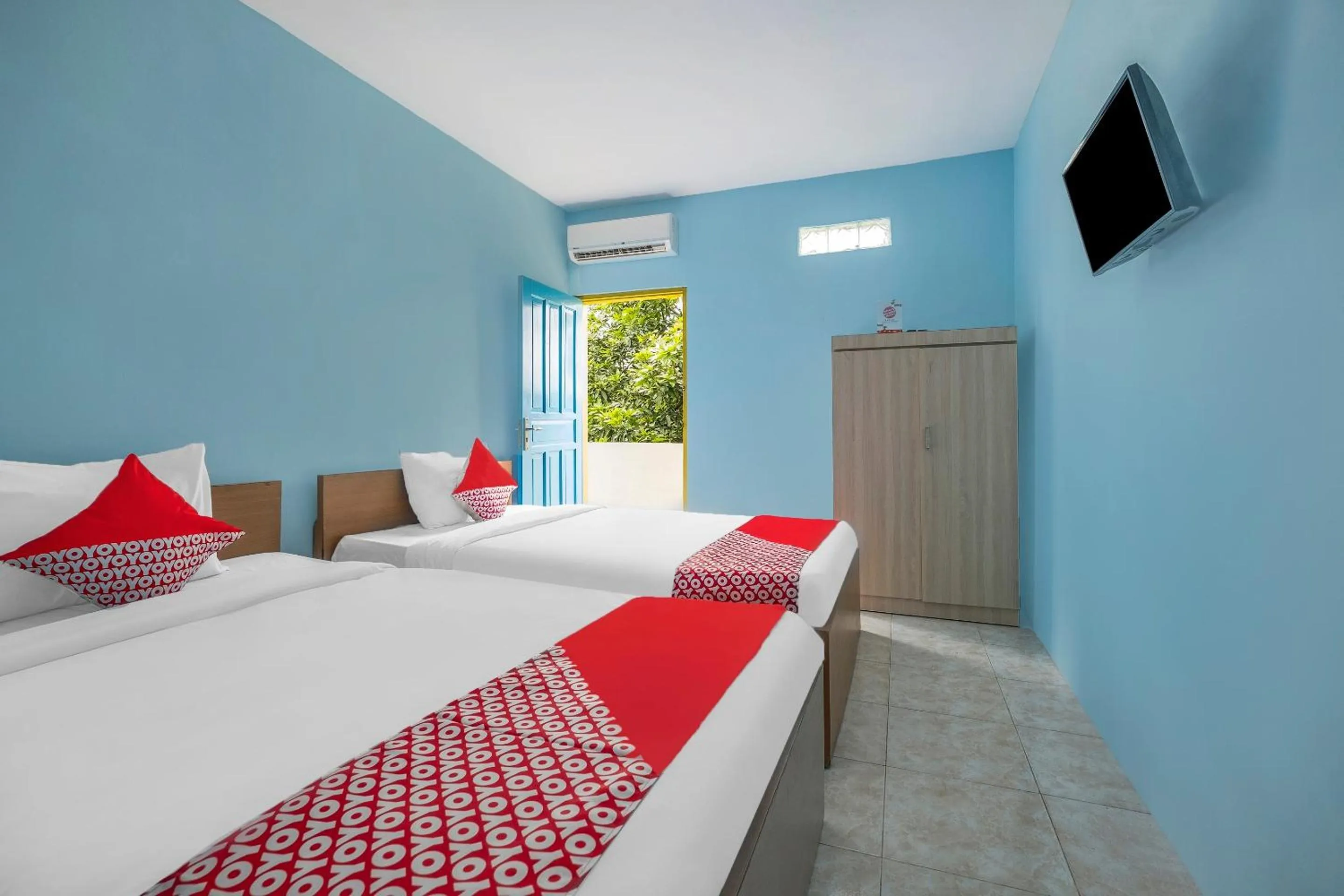 Bedroom, Bed in Hotel O RF Homestay