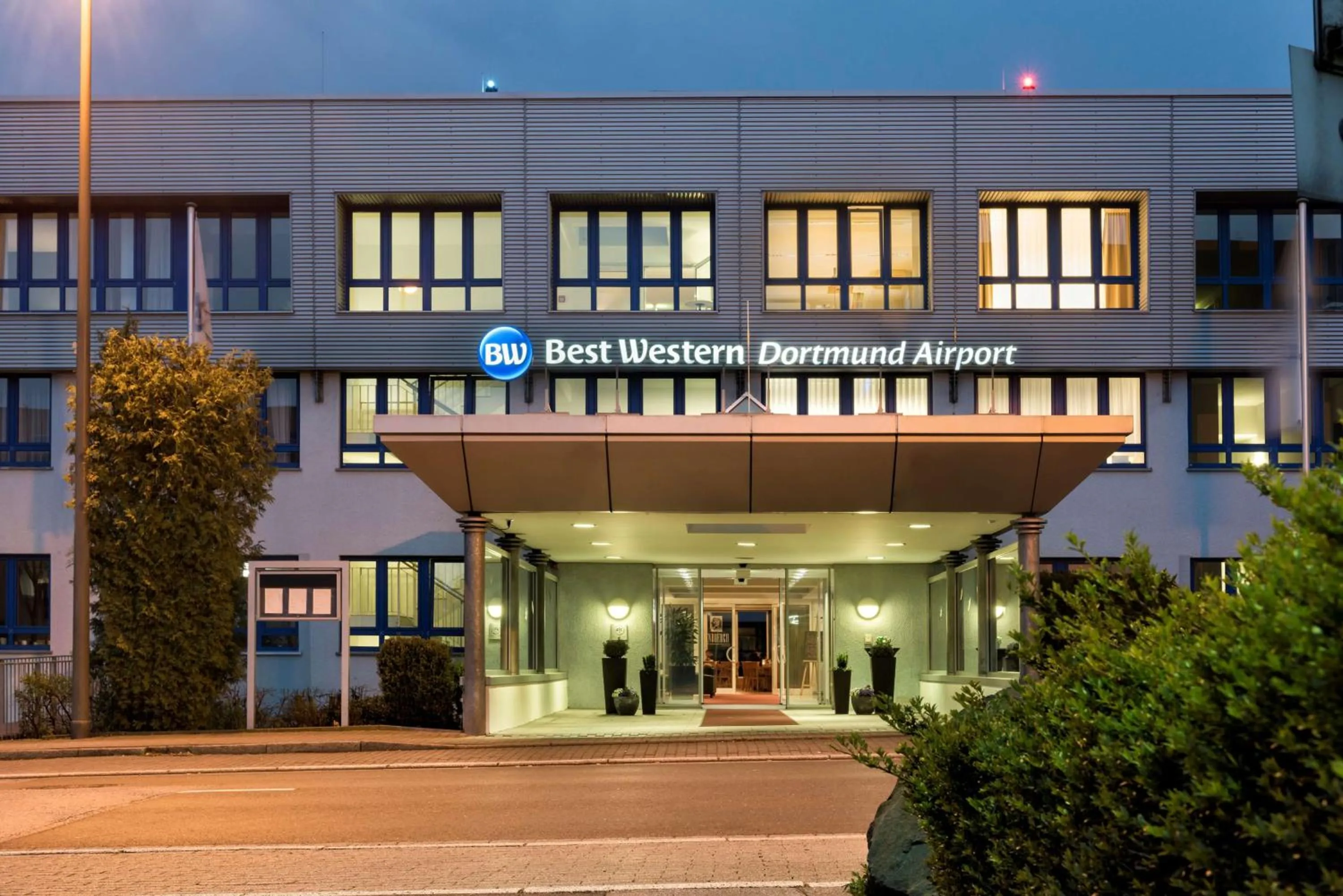 Property building in Best Western Hotel Dortmund Airport