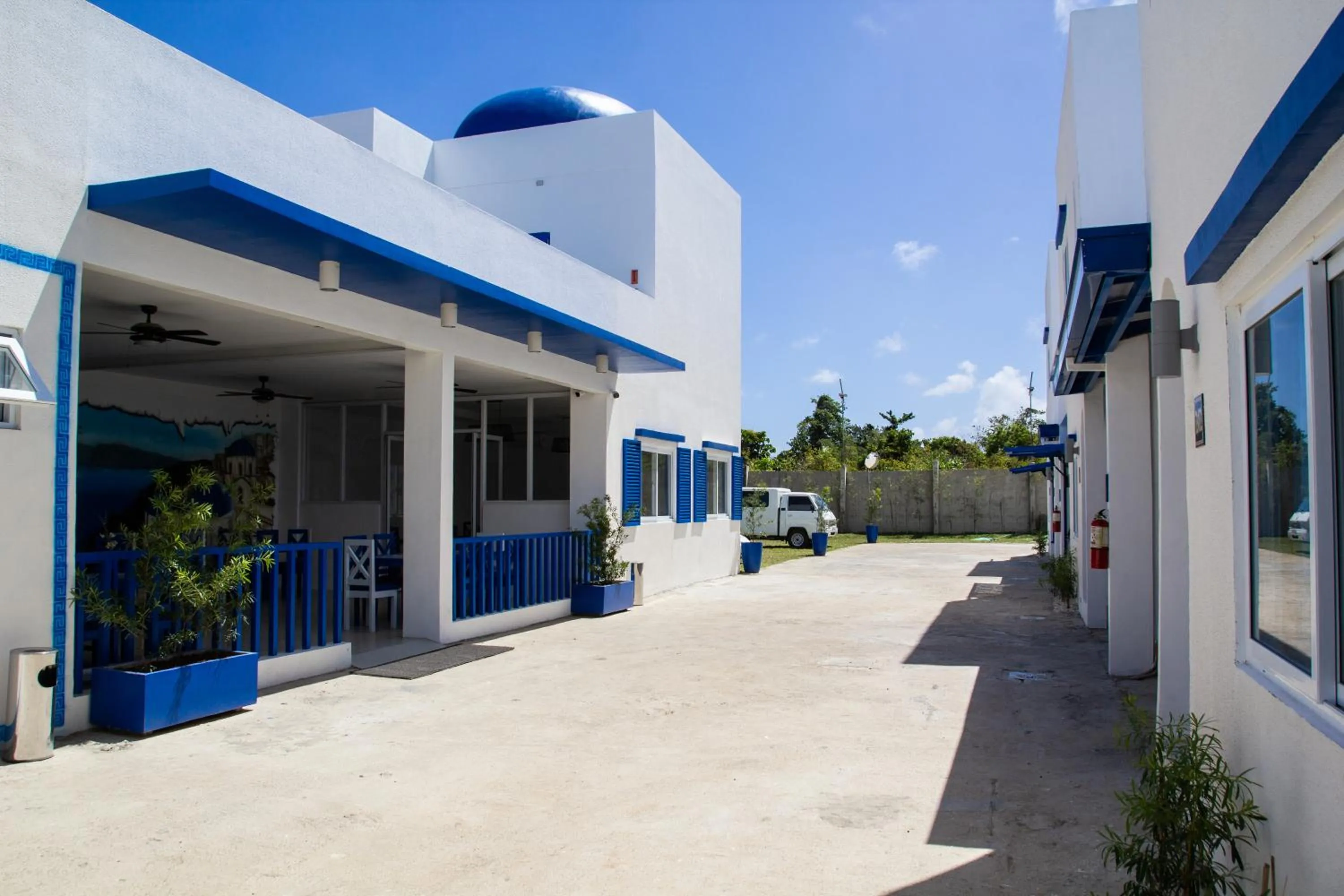 Facade/entrance in Skytel Palawan