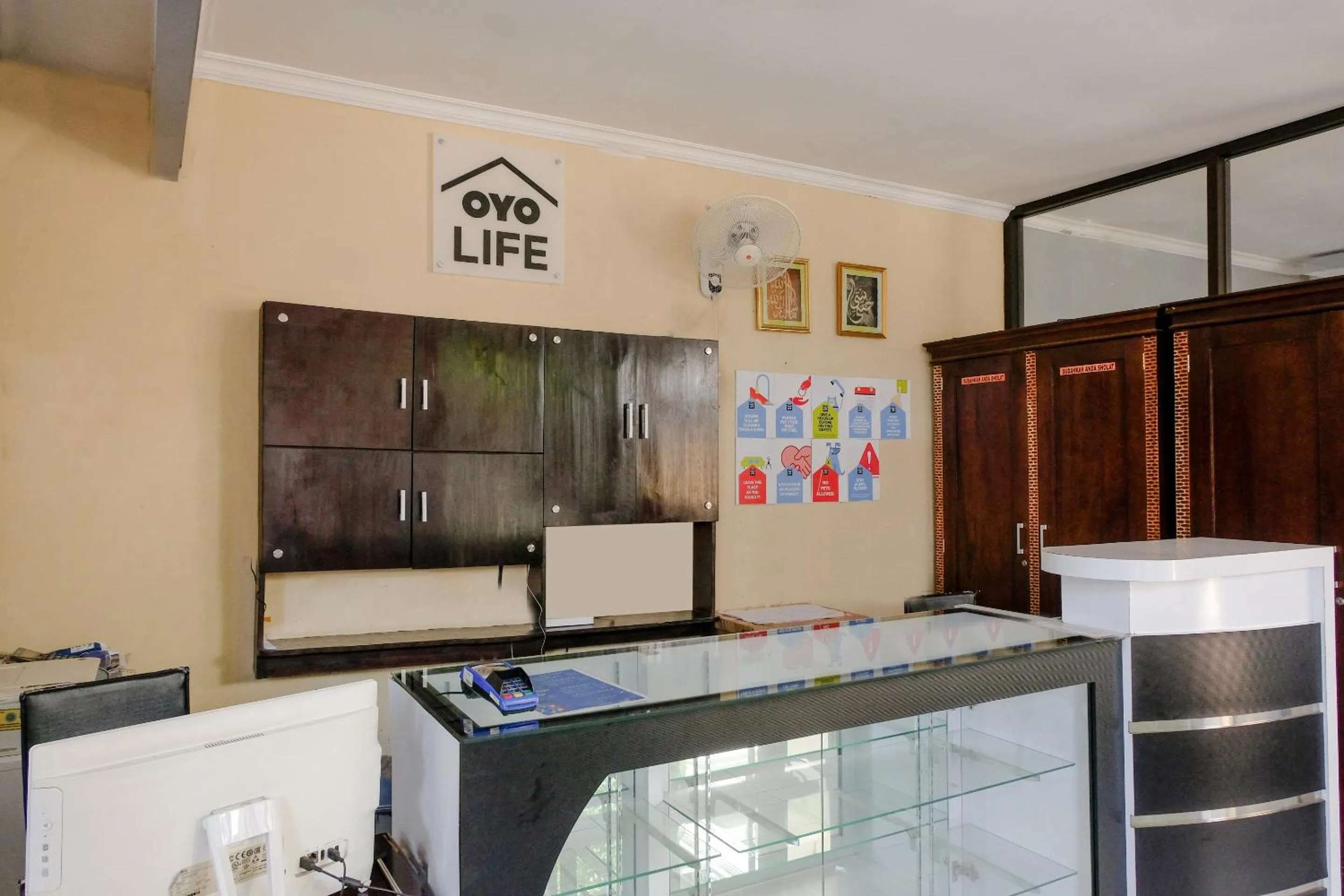 Lobby or reception in OYO Life 2744 Guest House Qudsi