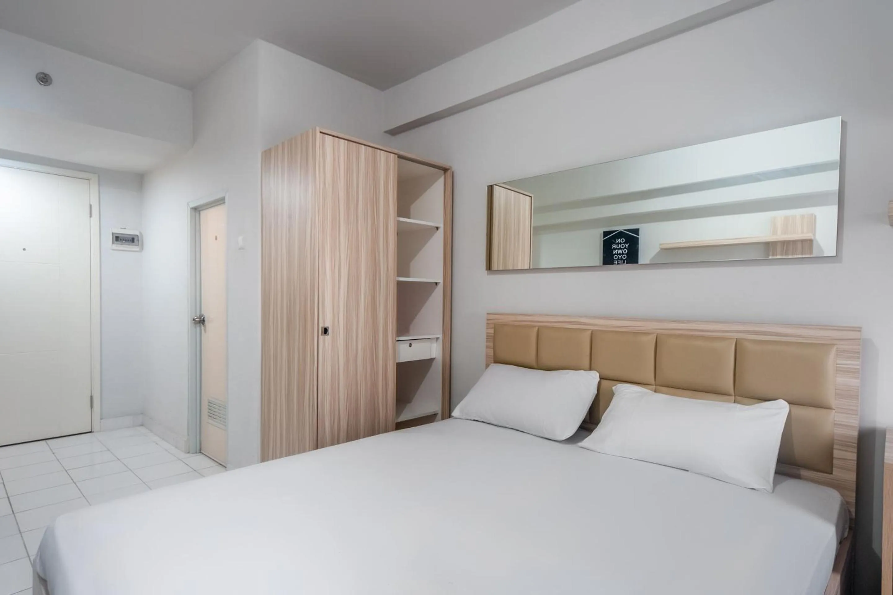 Bedroom, Bed in OYO Life 2837 Apartment Dramaga Tower