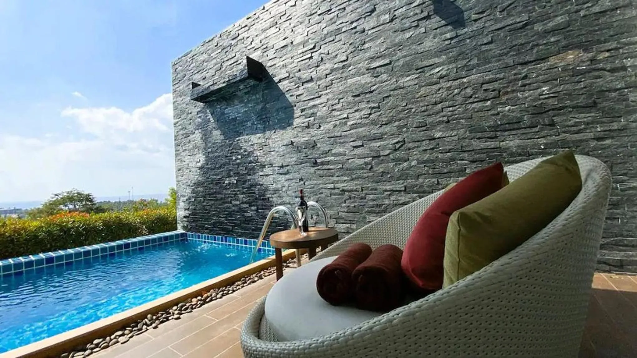 Patio in Silla Villa Kata Beach