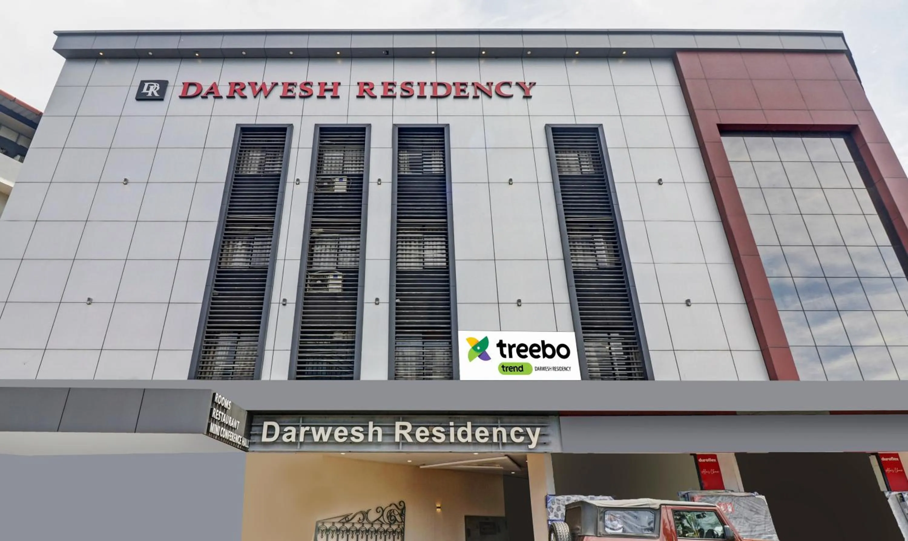 Property building in Treebo Darwesh Residency - 500m from Railway Station