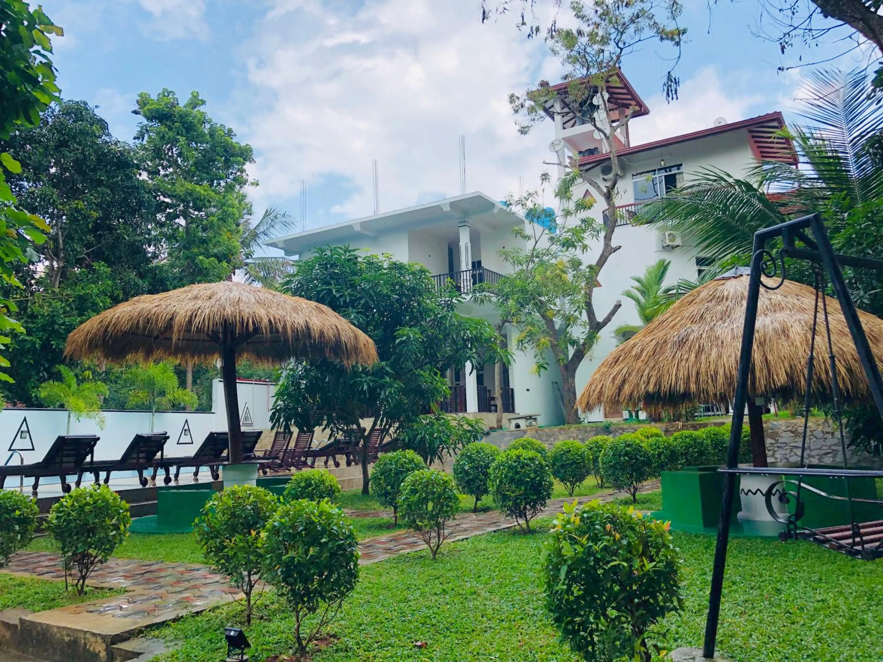 Garden in Hotel River Front