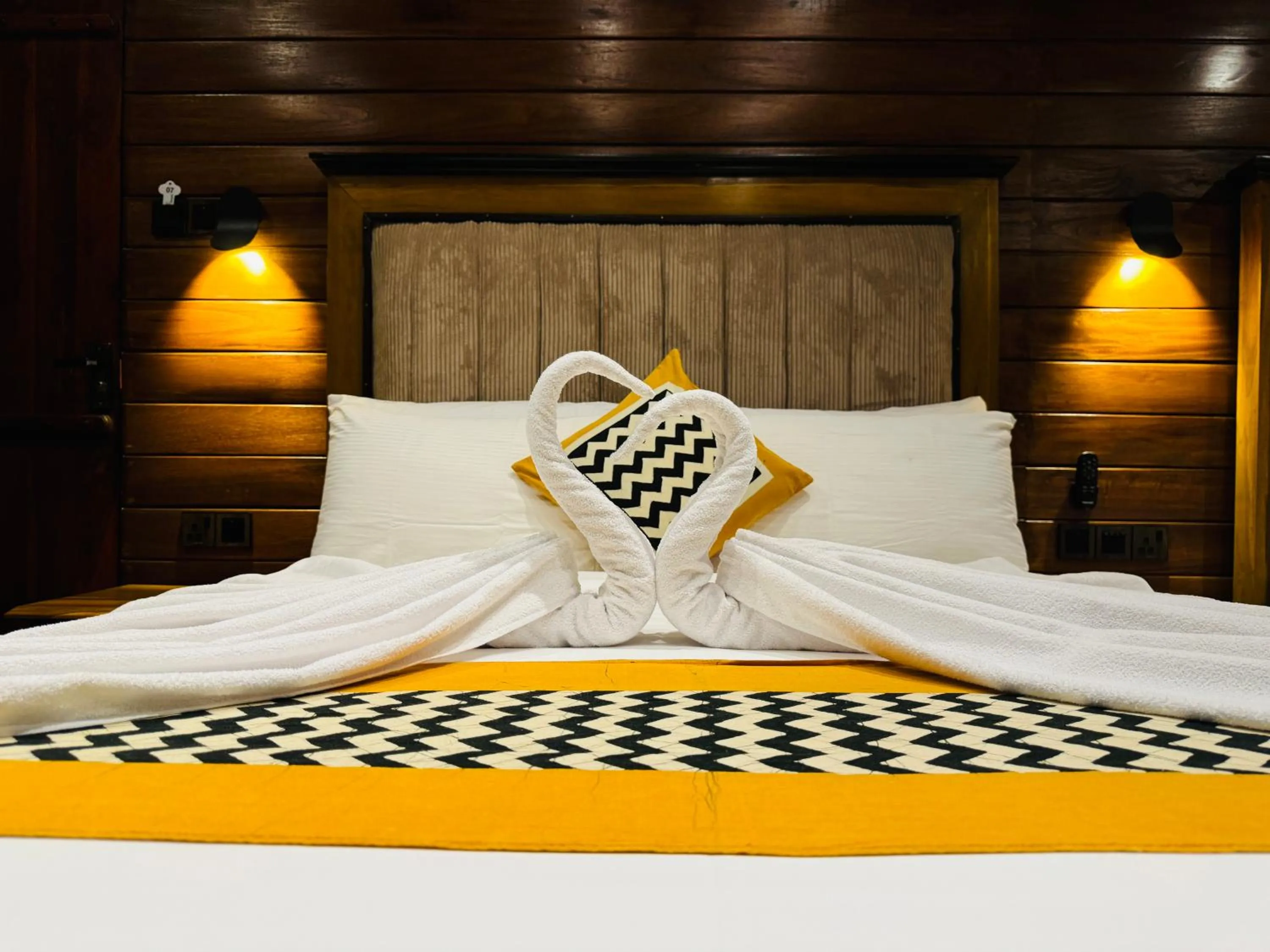 Bedroom, Bed in Hotel River Front