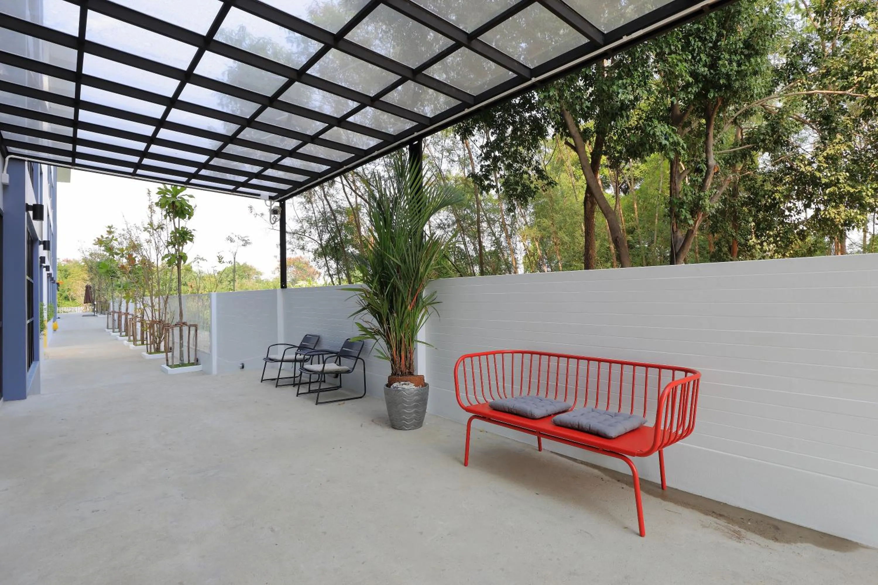 Decorative detail in Port Canary Airport Hotel