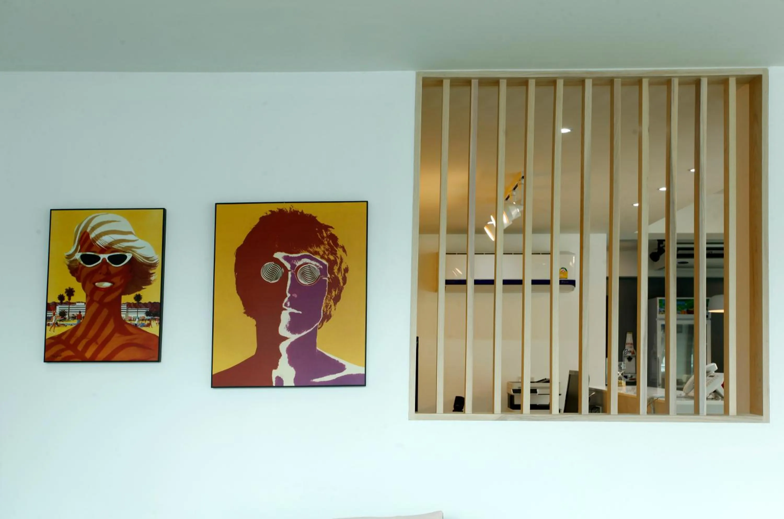 Decorative detail in Port Canary Airport Hotel