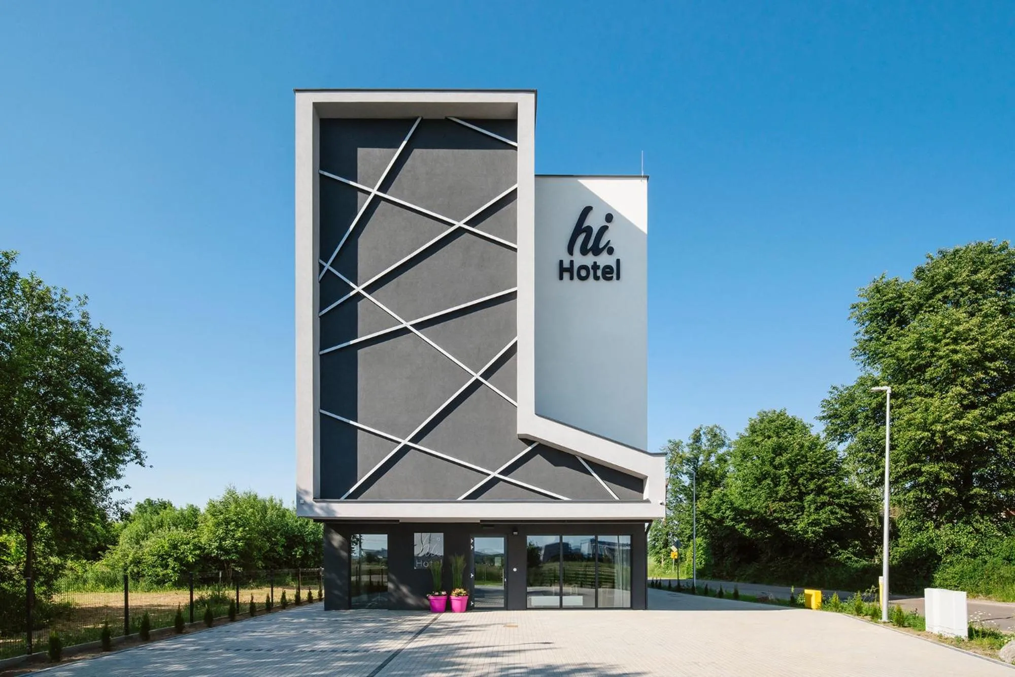 Property building in Hi Hotel Gdansk Airport