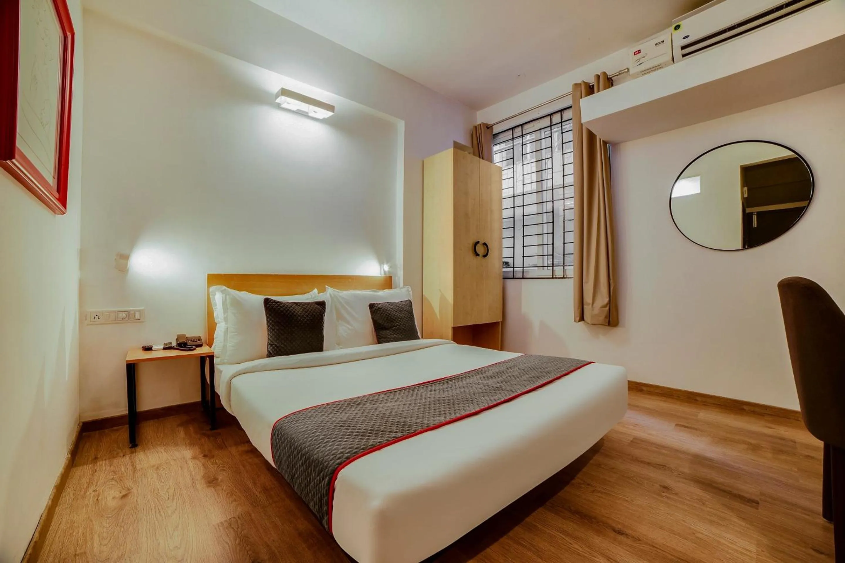 Bedroom, Bed in Townhouse Sarvar Hospitality Near Ascendas Park Square Mall