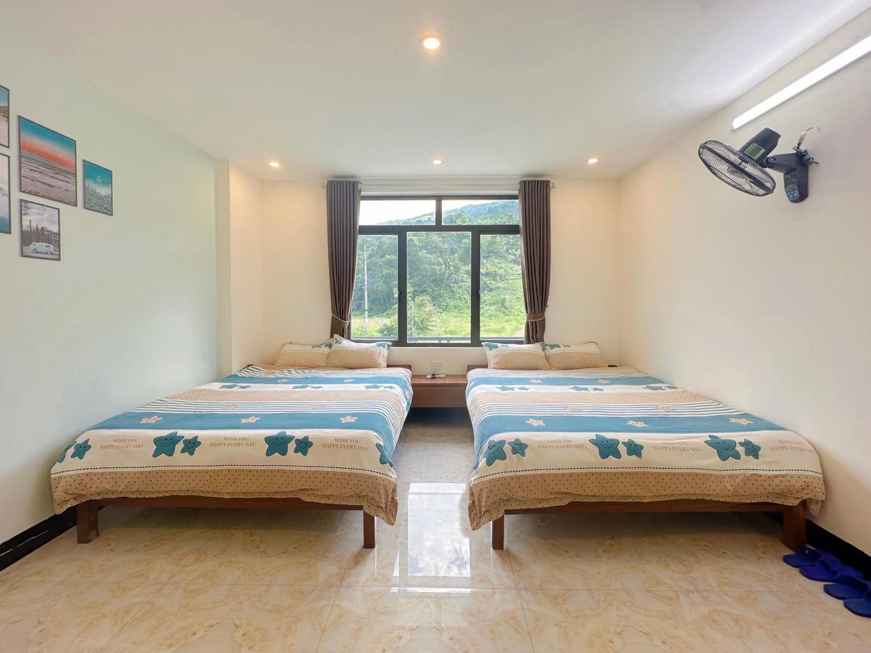Bed in Ha Giang Ali Hostel