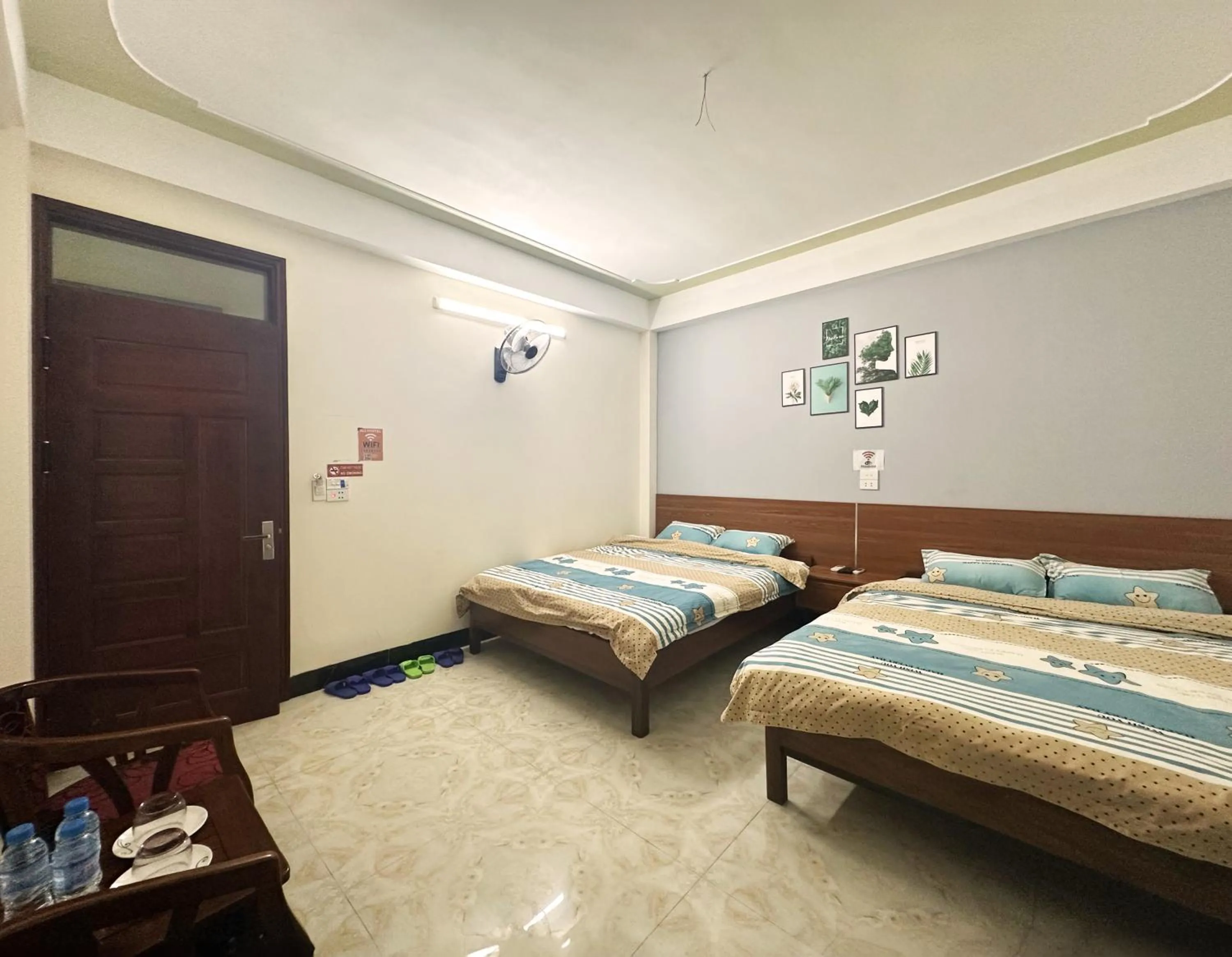 Bed in Ha Giang Ali Hostel