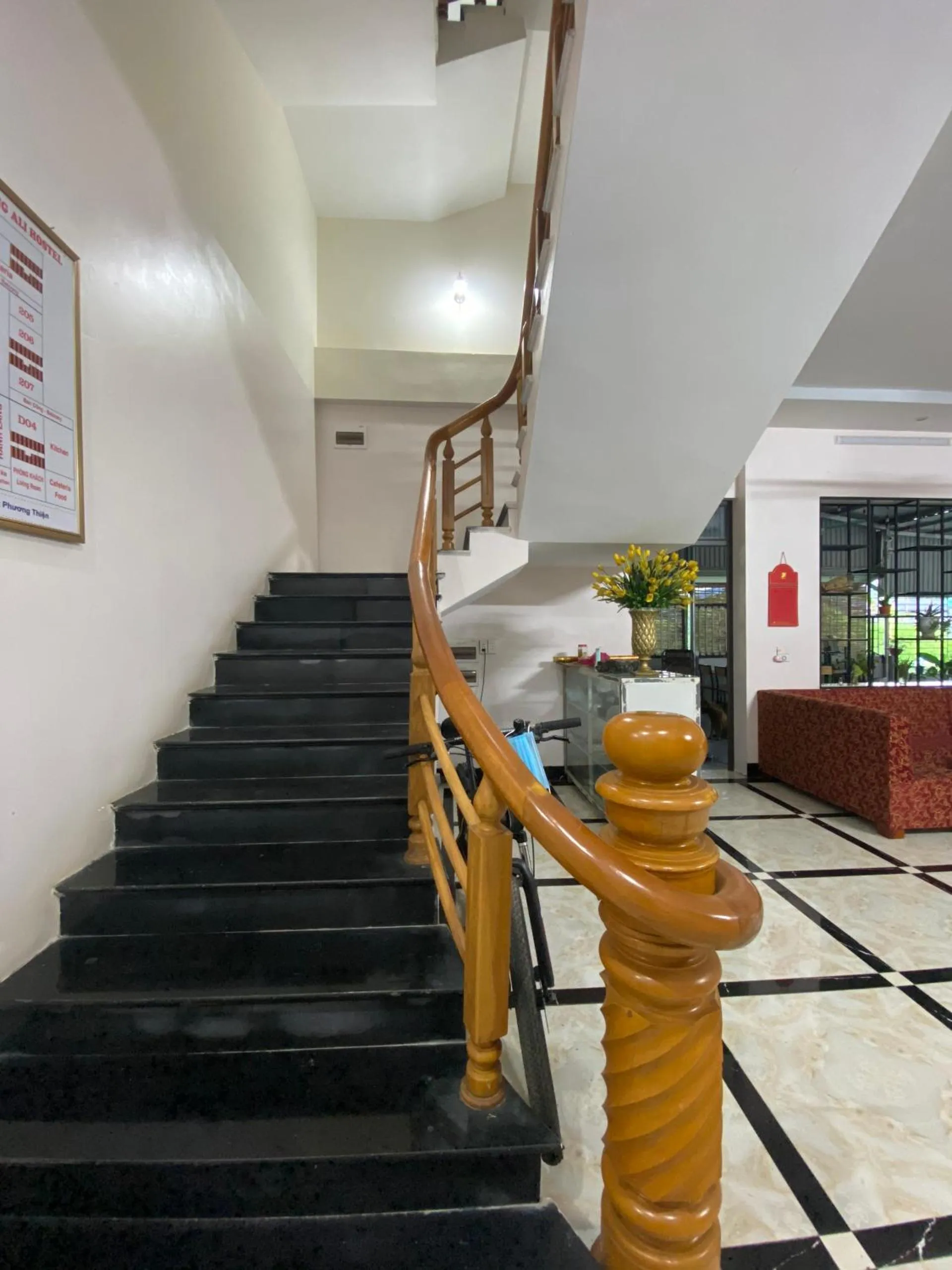 Lobby or reception in Ha Giang Ali Hostel