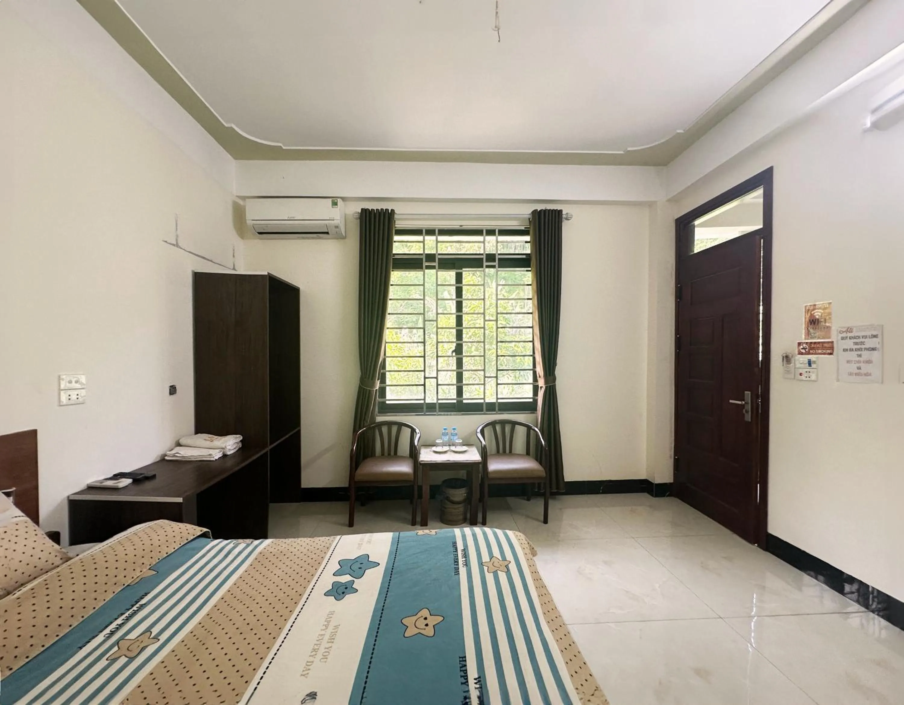 Bed in Ha Giang Ali Hostel