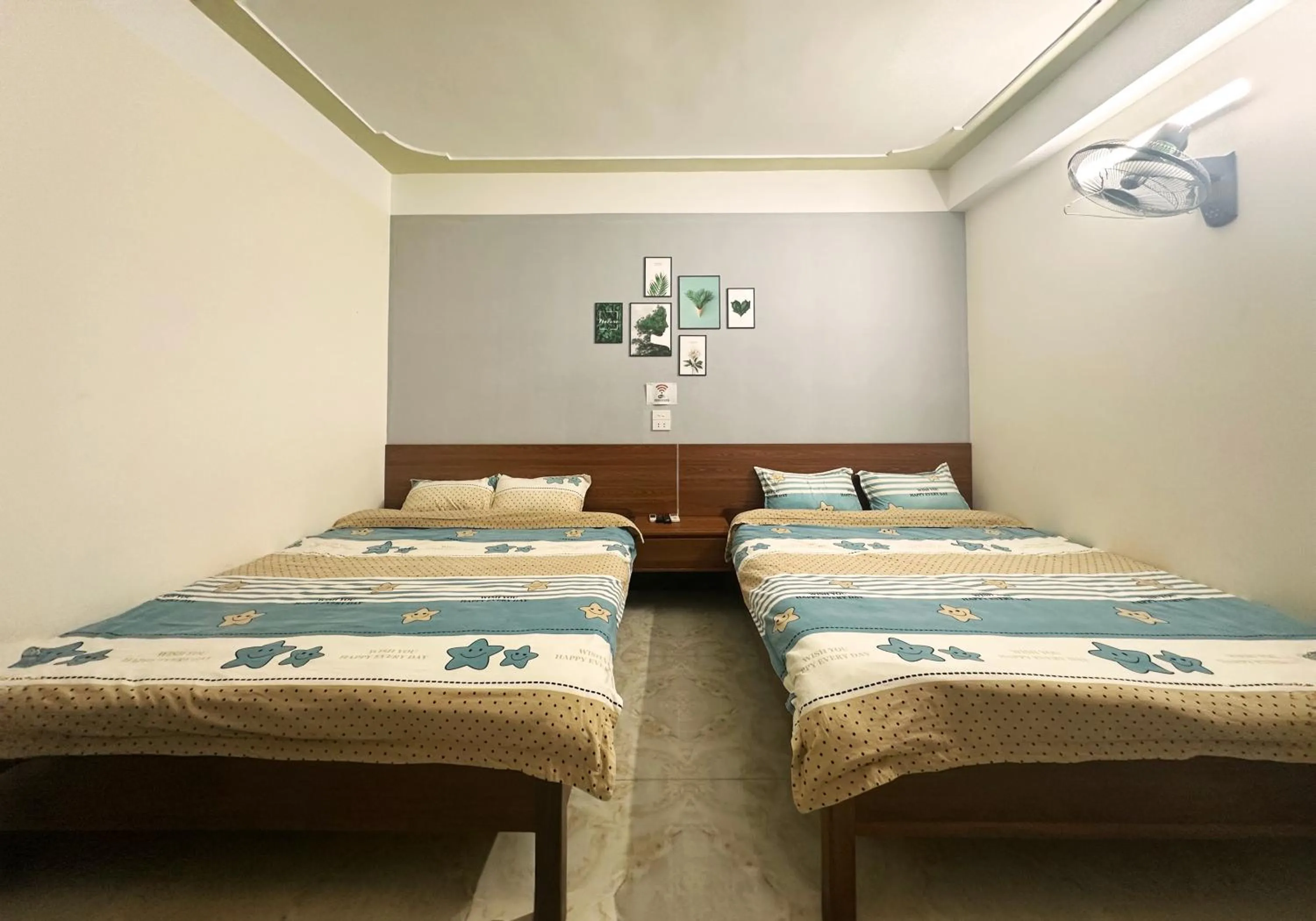 Bed in Ha Giang Ali Hostel