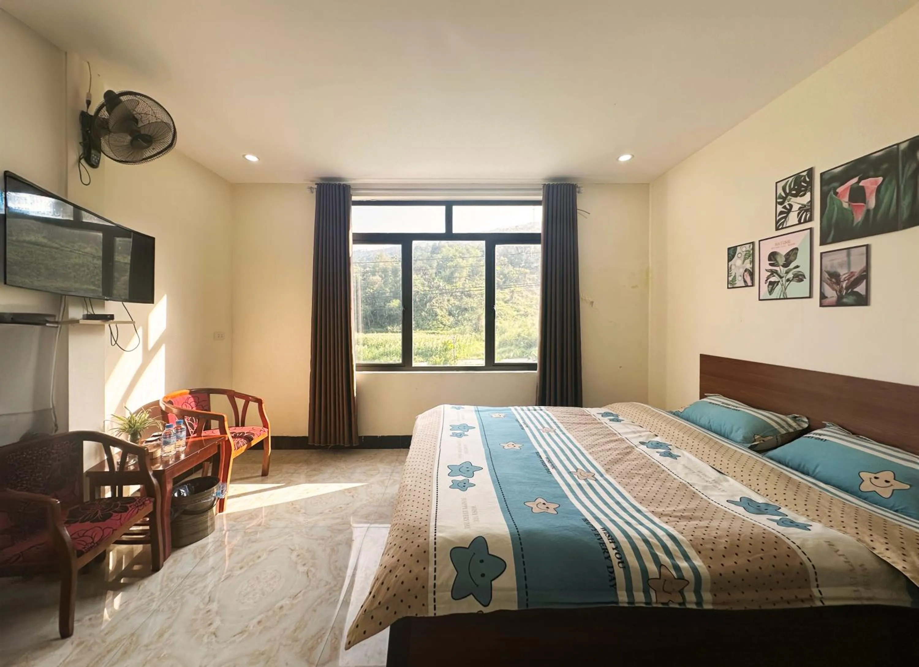 Bed in Ha Giang Ali Hostel