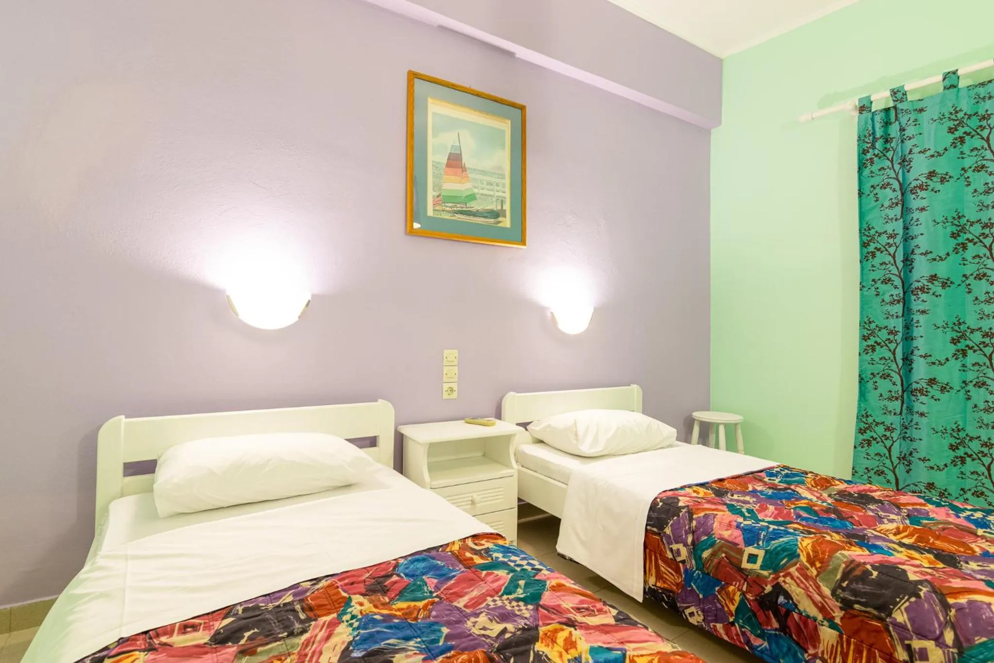 Bed in Ni-Mar Studios & Apartments