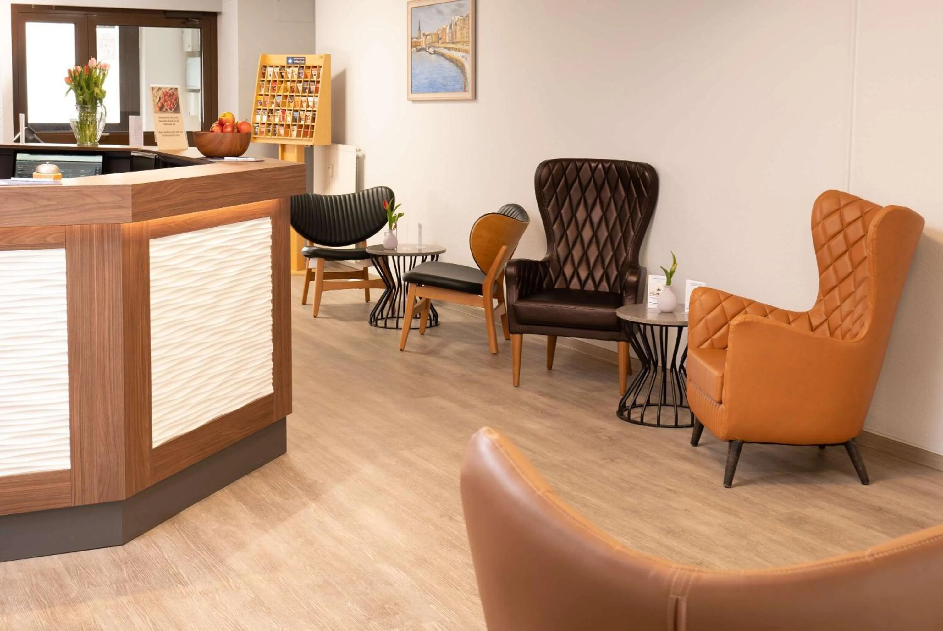 Lobby or reception in Best Western Comfort Business Hotel Düsseldorf-Neuss