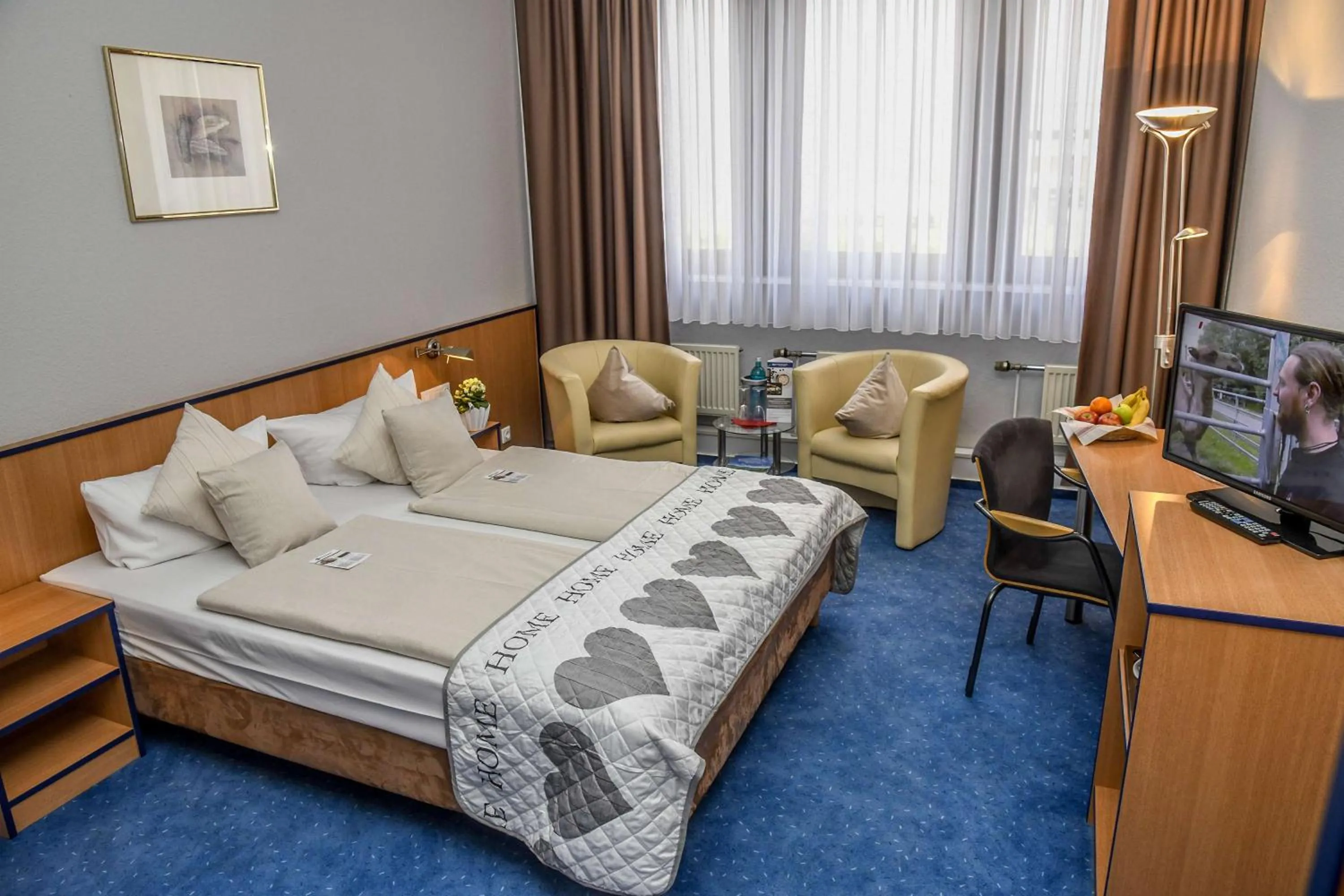 Einzel/-Doppelzimmer Frz. Bett Standard  in Best Western Comfort Business Hotel Düsseldorf-Neuss