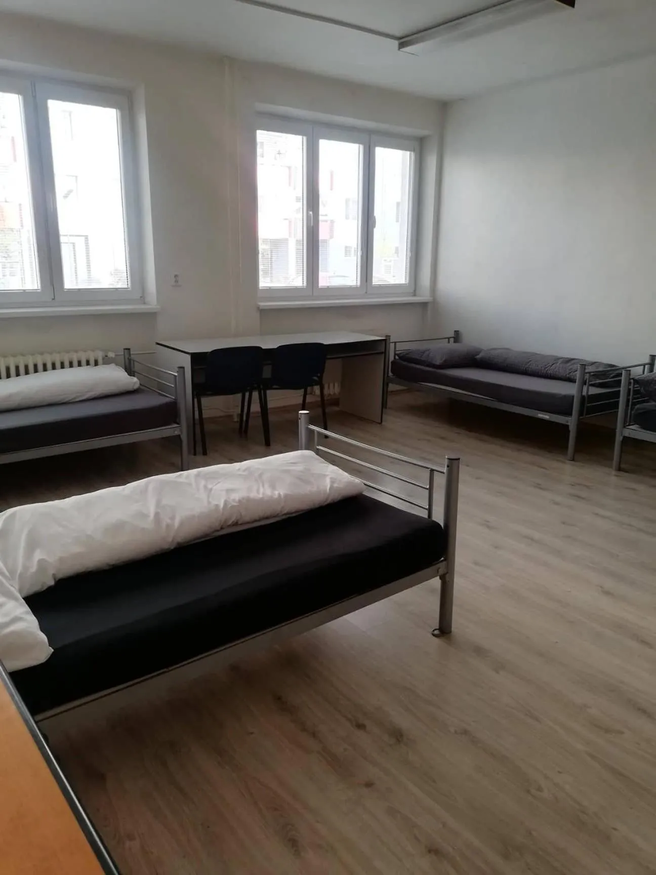 Photo of the whole room, Bed in Ubytovňa Nobelova