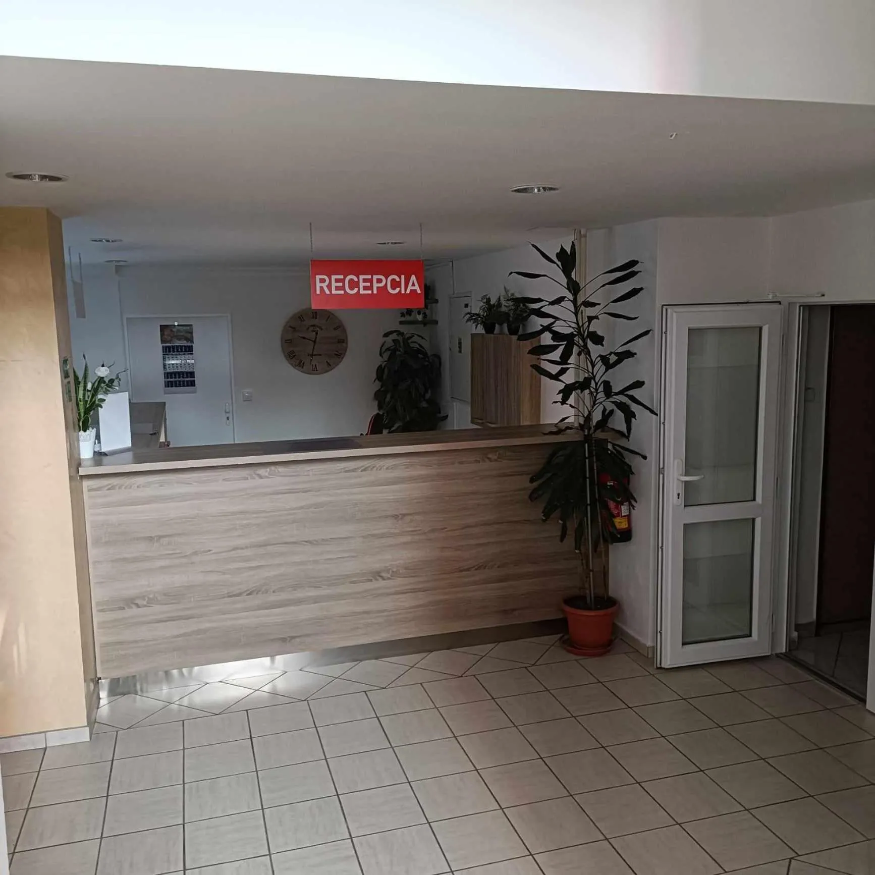 Lobby or reception in Ubytovňa Nobelova