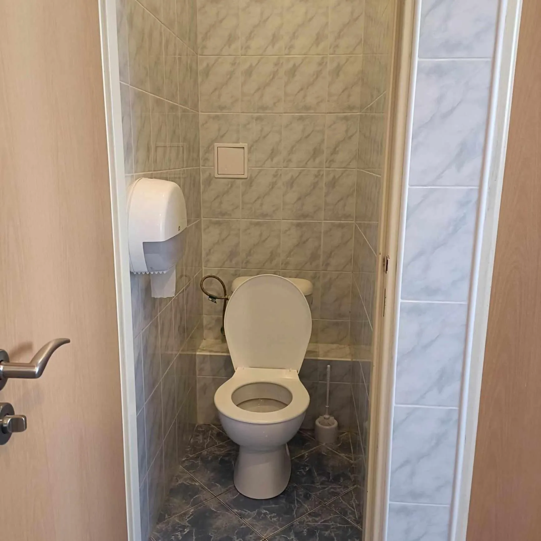 Toilet in Ubytovňa Nobelova