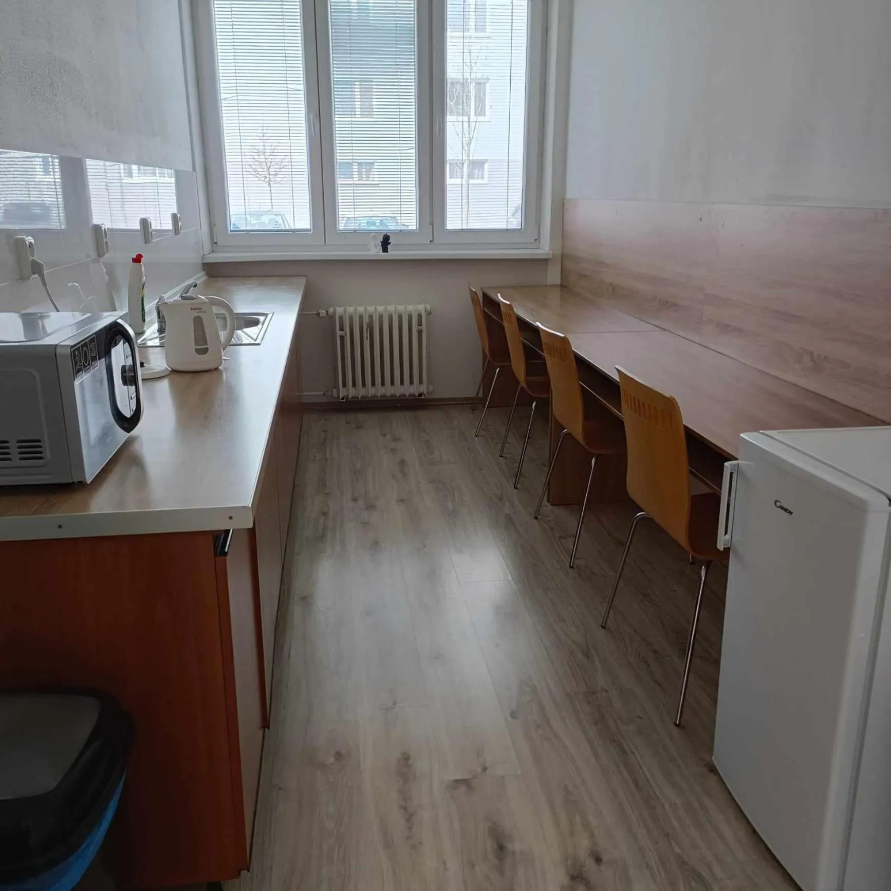 Dining area in Ubytovňa Nobelova
