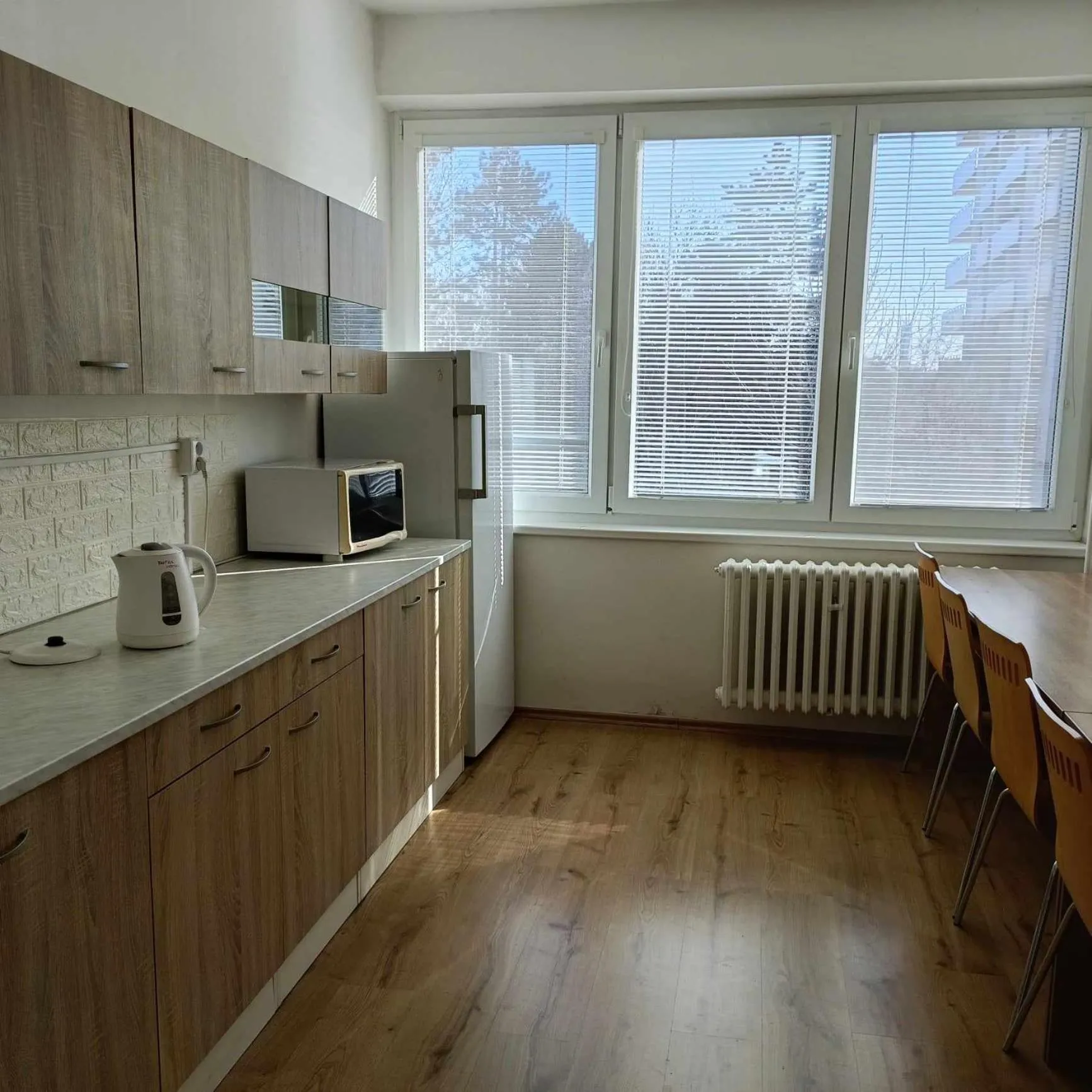 Dining area in Ubytovňa Nobelova
