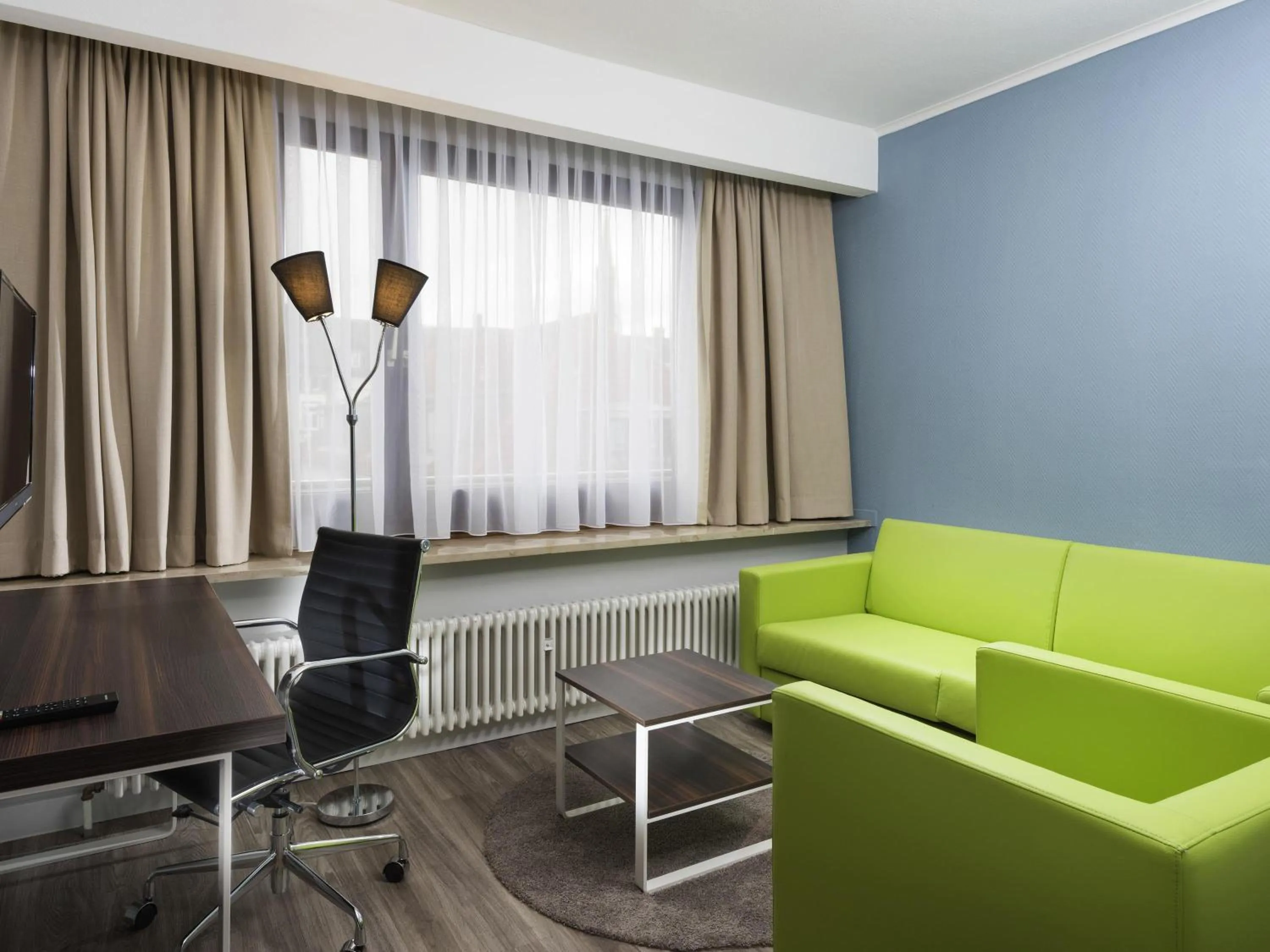 Bedroom in ibis Styles Offenburg City