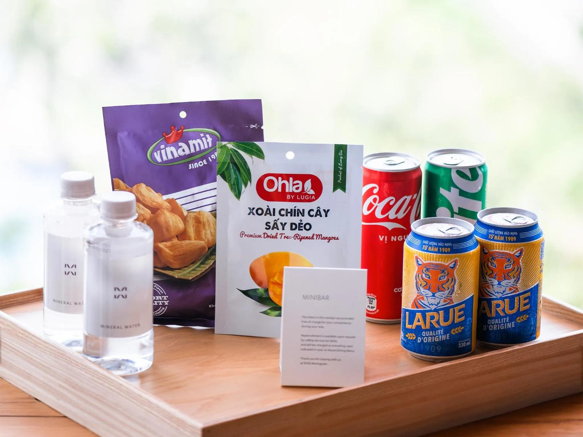 minibar in Shilla Monogram Danang