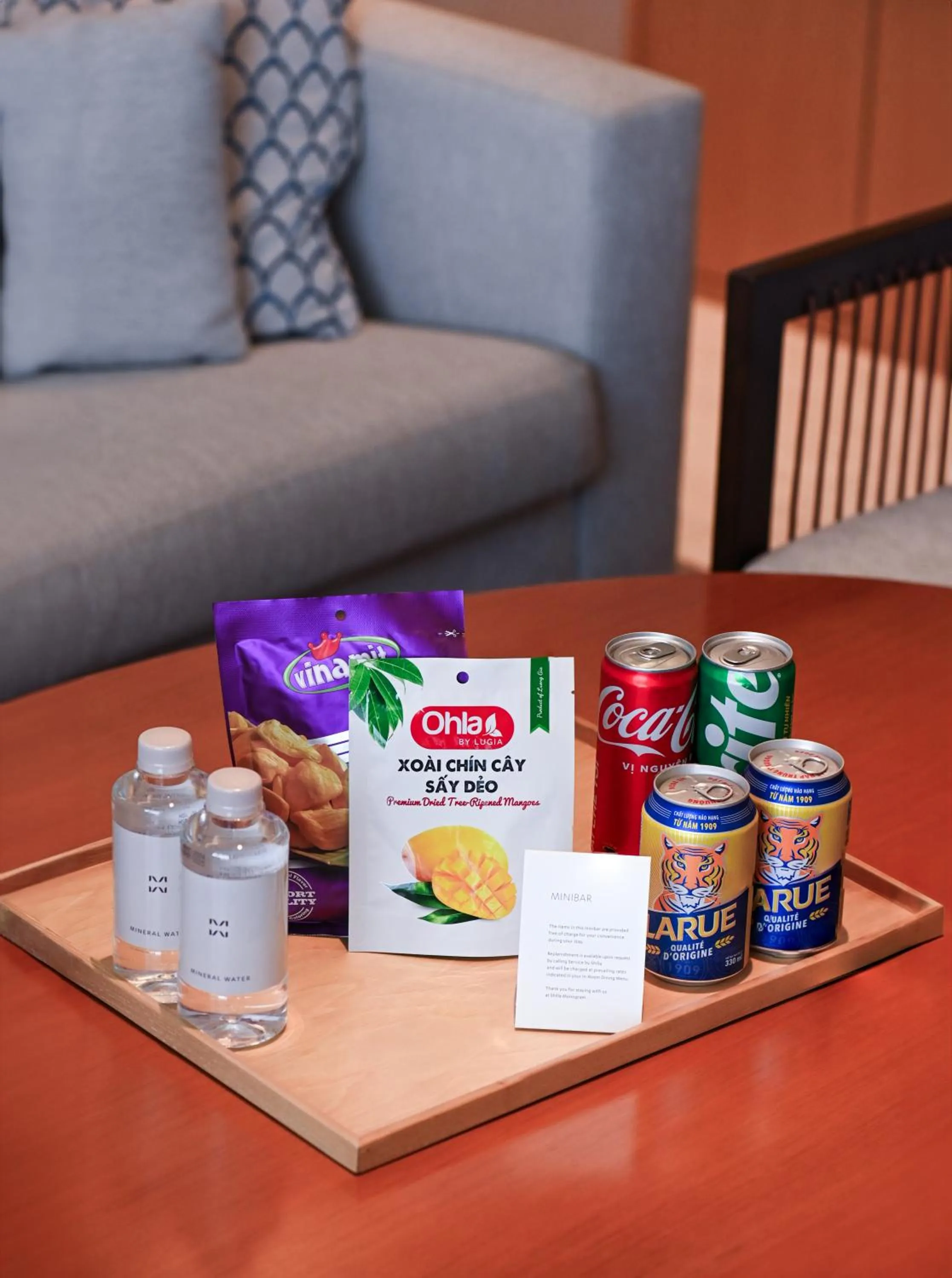 minibar in Shilla Monogram Danang