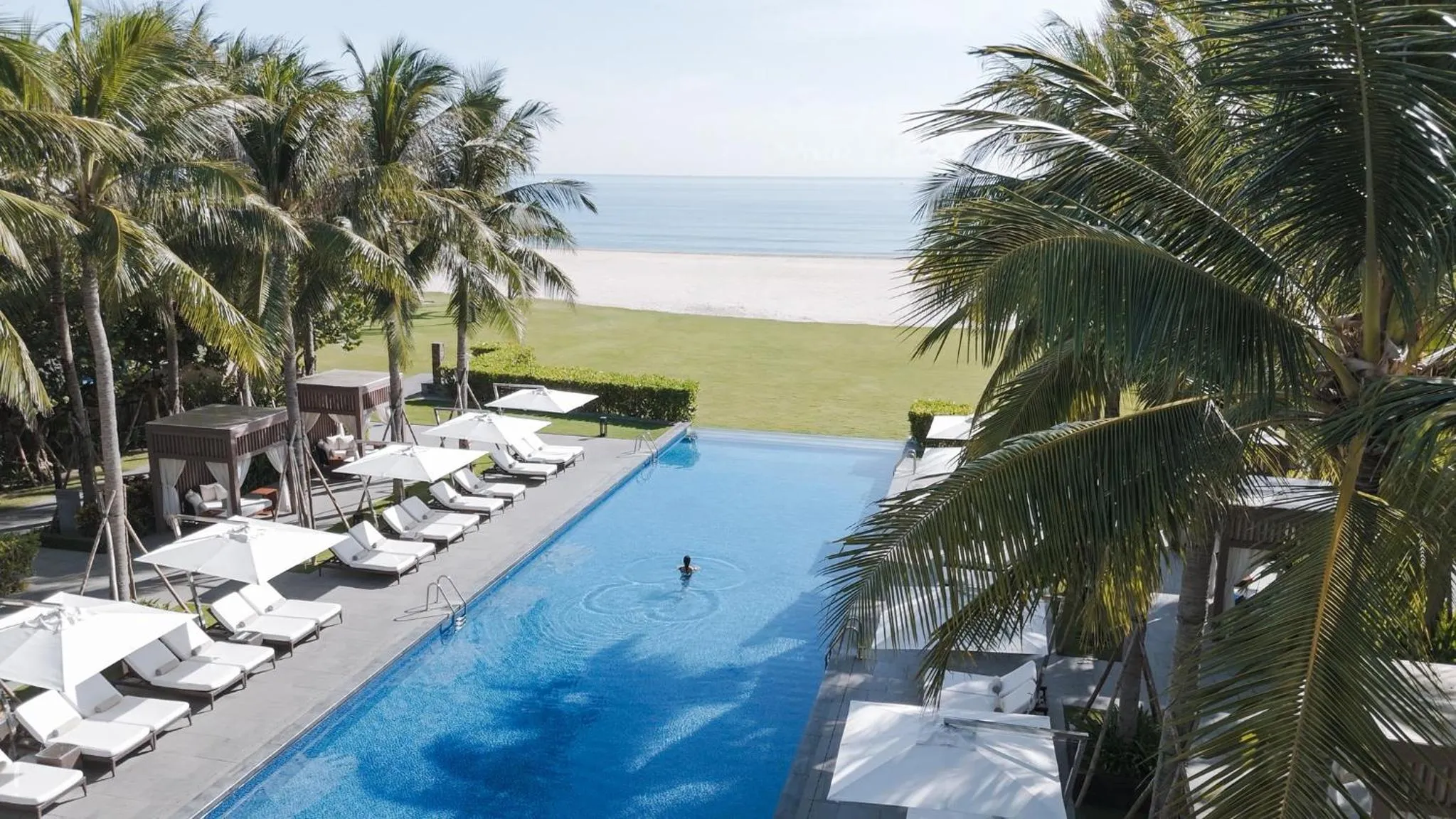 Swimming pool in Shilla Monogram Danang