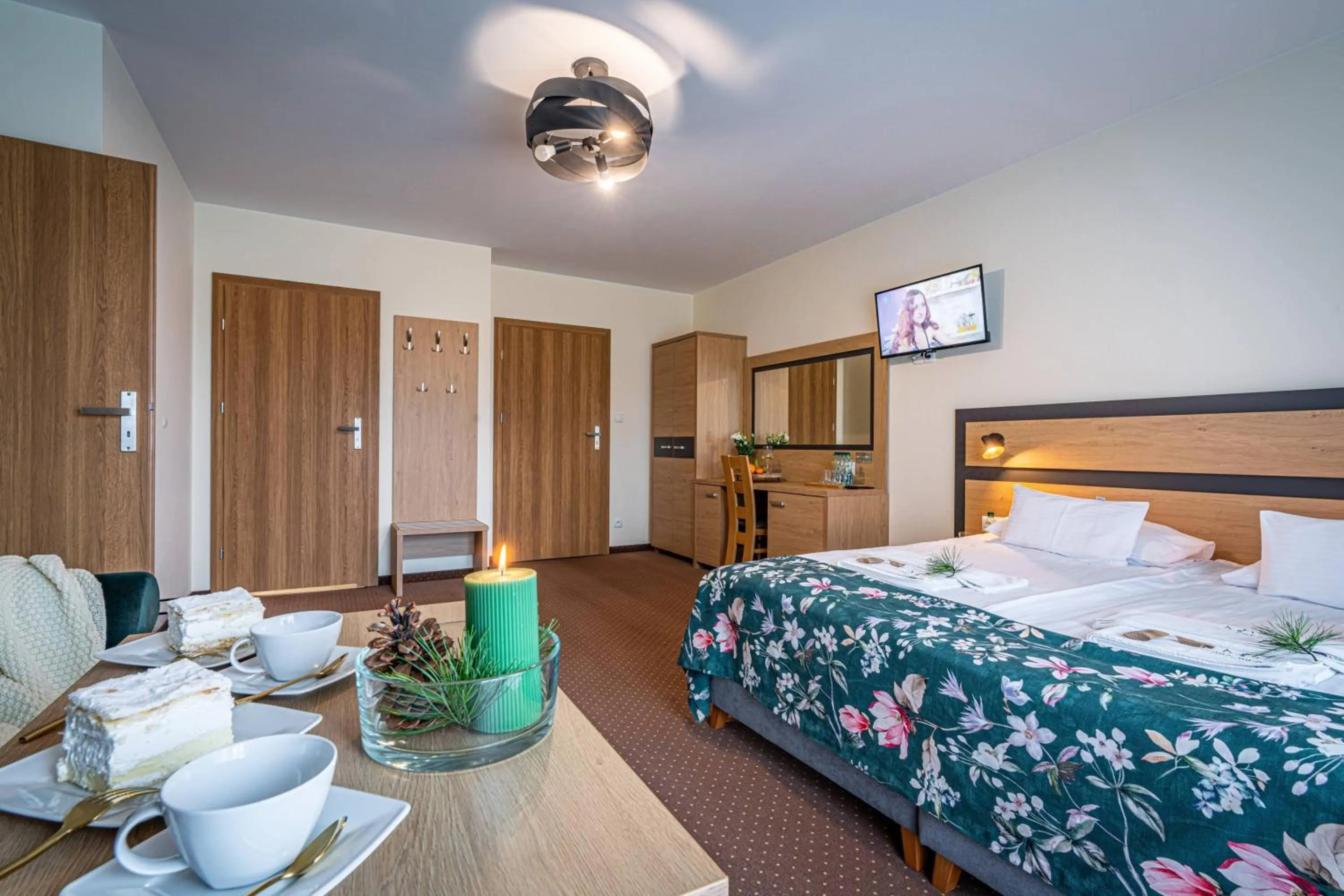 Photo of the whole room, Bed in Rezydencja Markowy Dworek