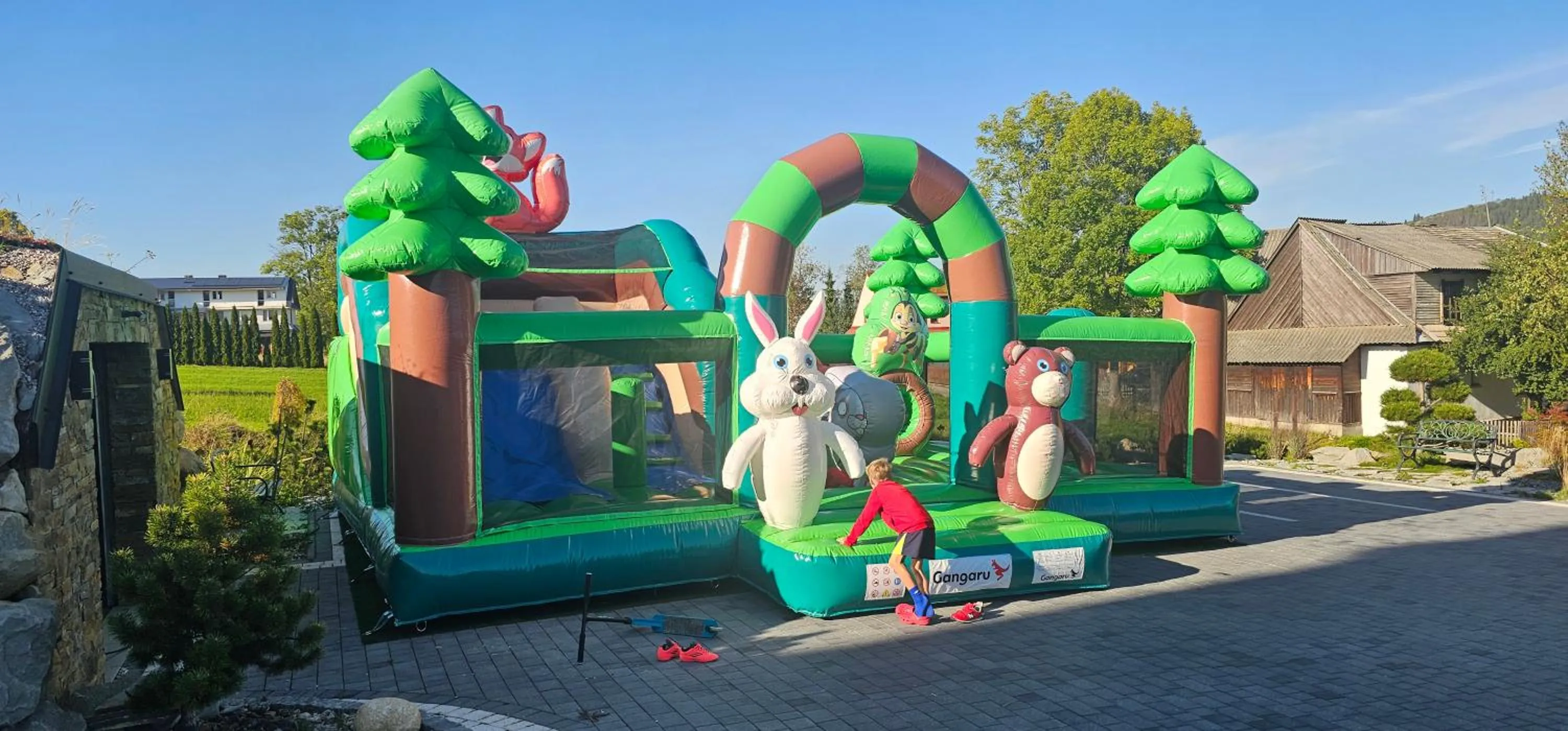 Children play ground in Rezydencja Markowy Dworek