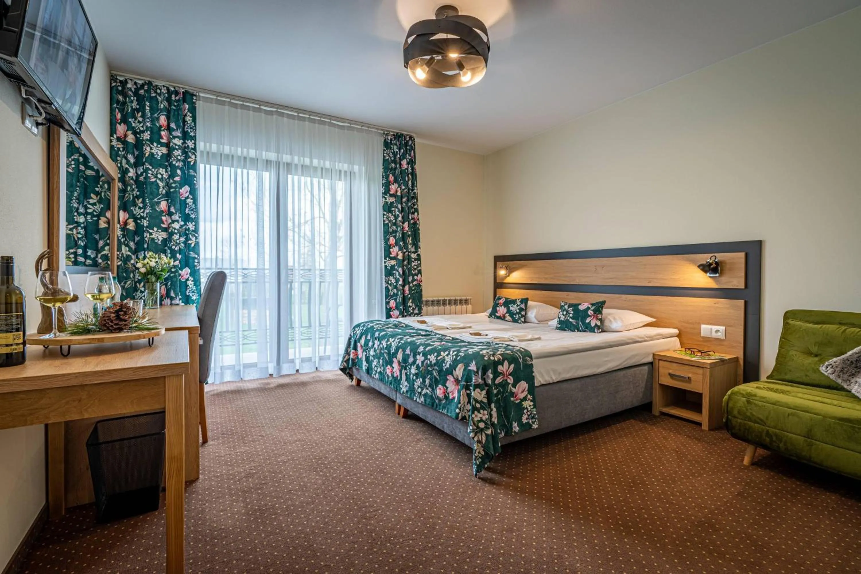 Bed in Rezydencja Markowy Dworek