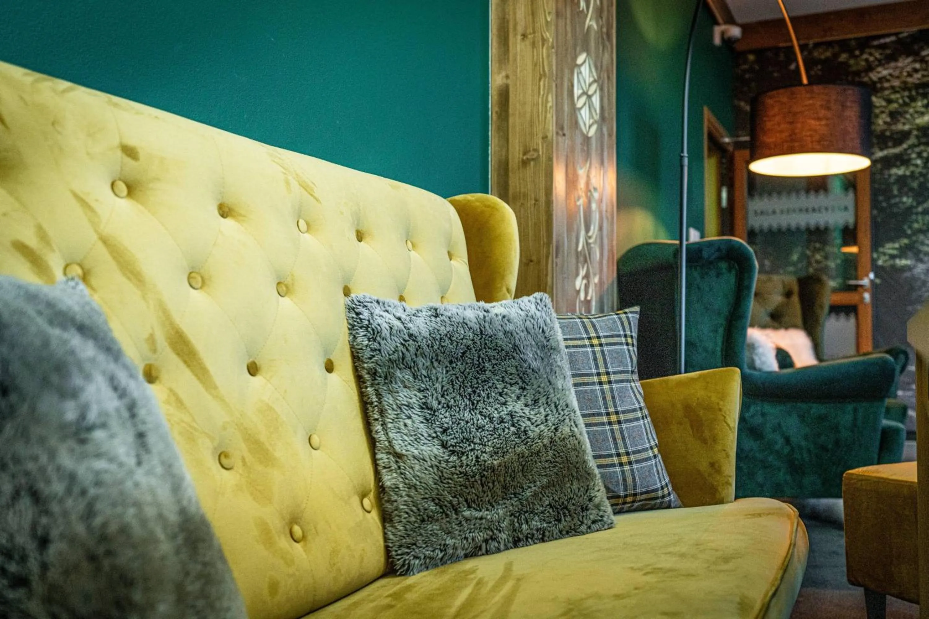 Communal lounge/ TV room in Rezydencja Markowy Dworek