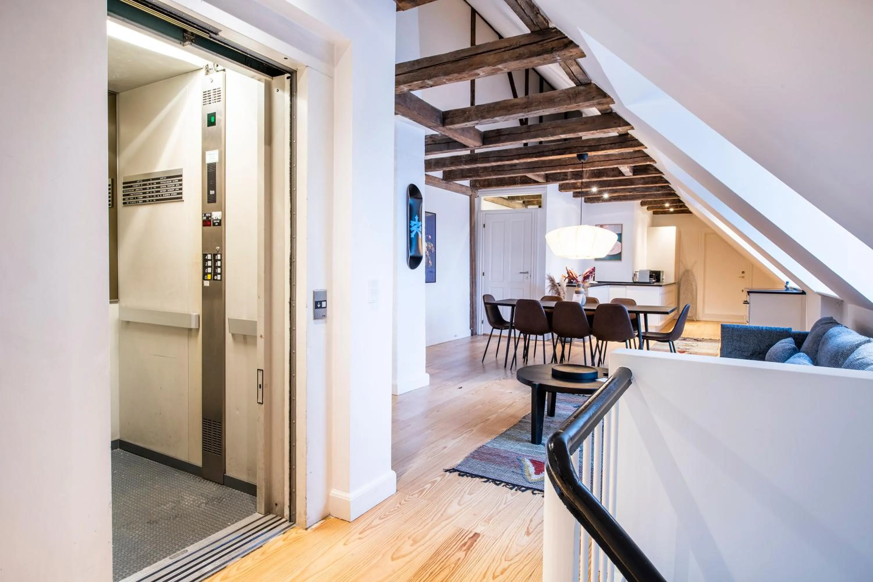 Living room in Town Hall Penthouse by Daniel&Jacob's