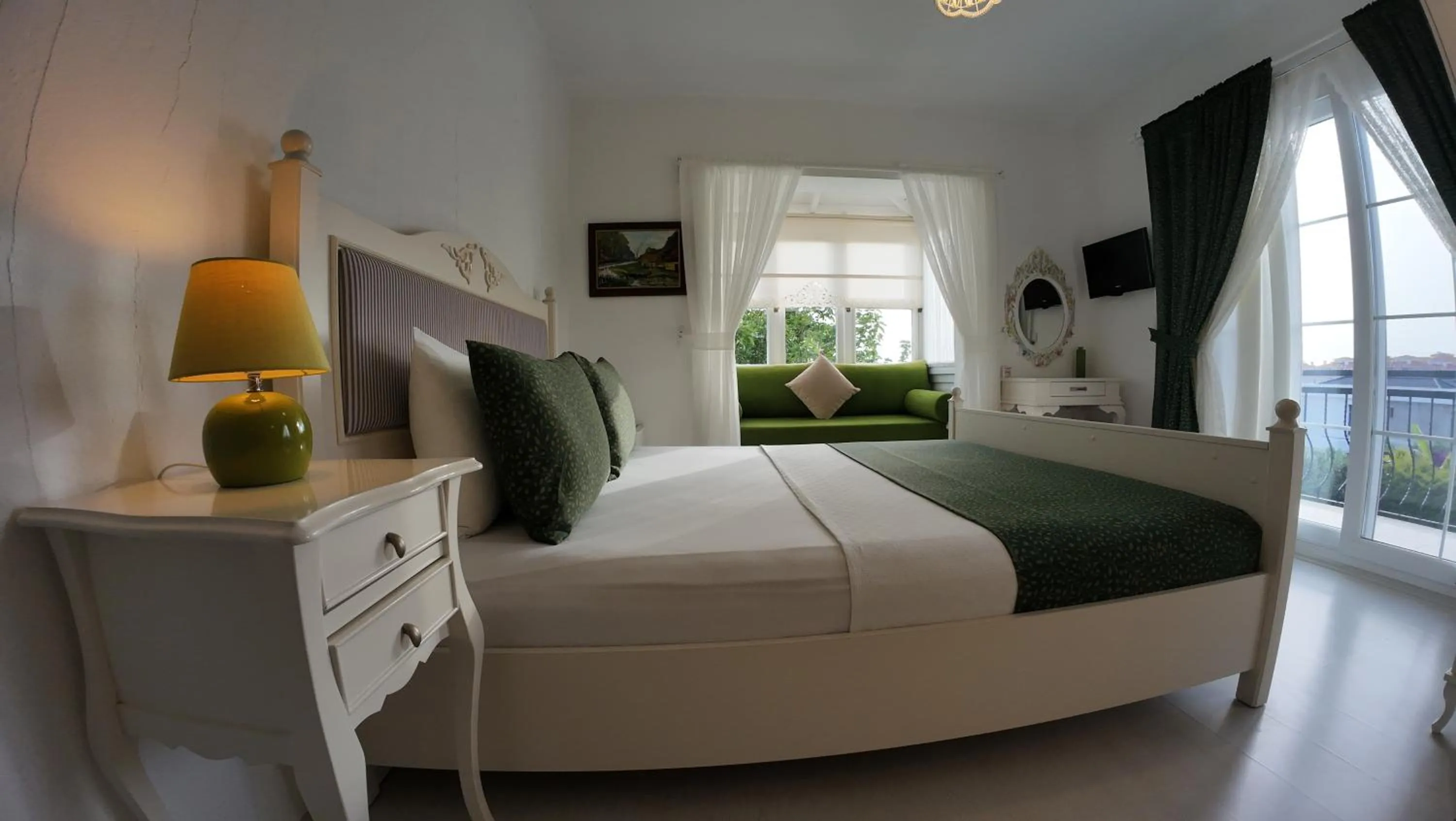 Bed in Adelfia Hotel