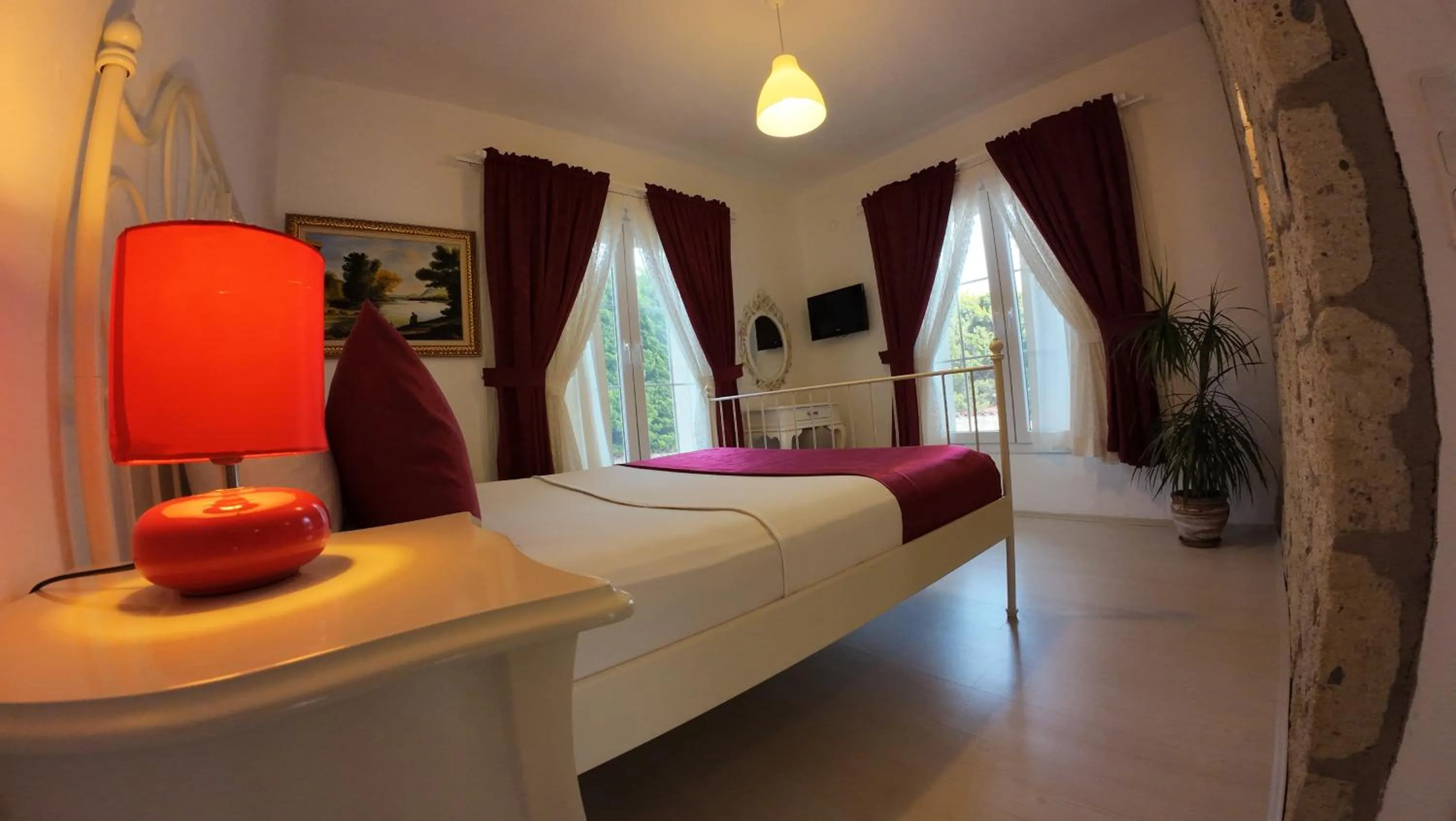 Bed in Adelfia Hotel