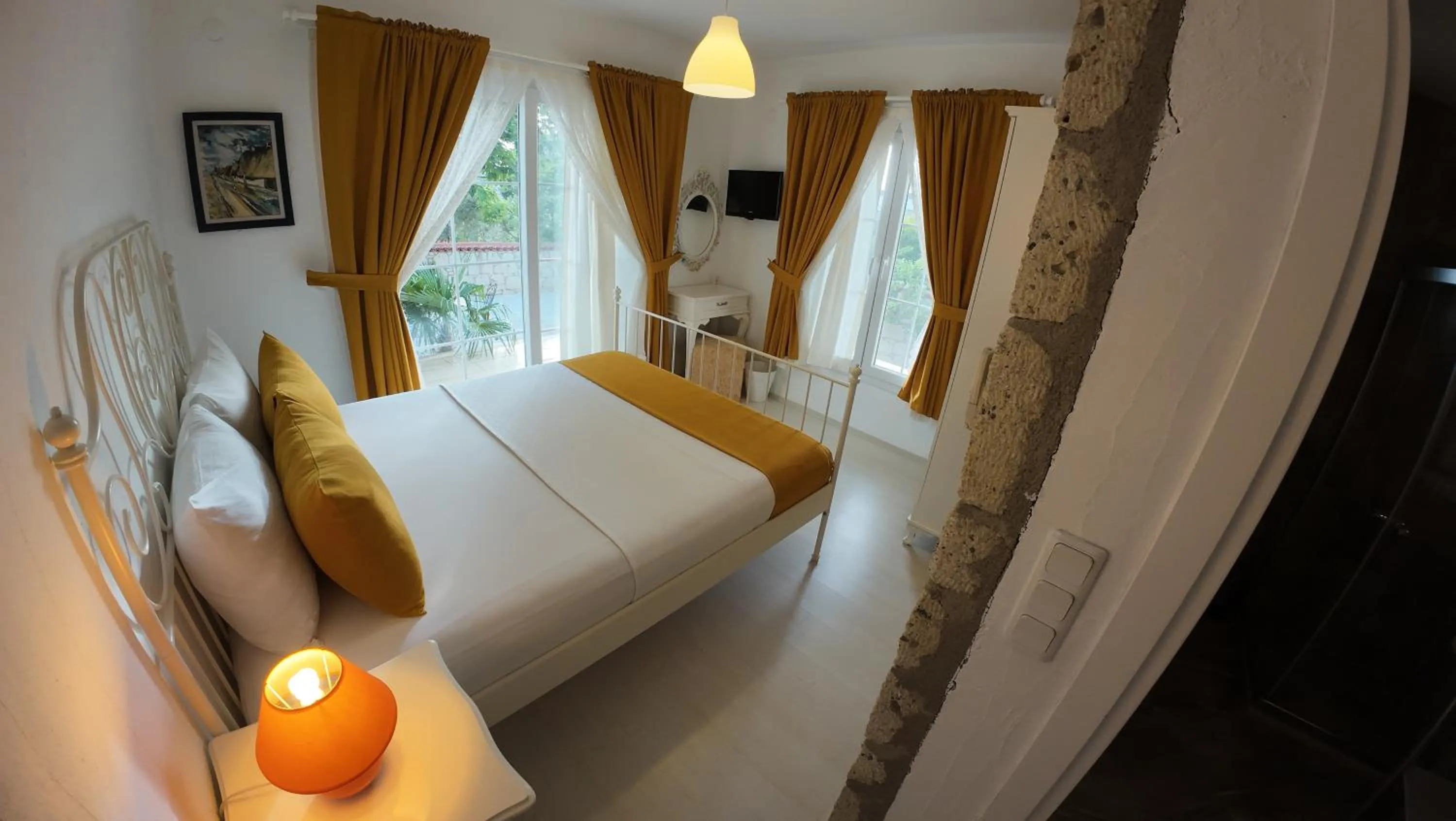 Bed in Adelfia Hotel