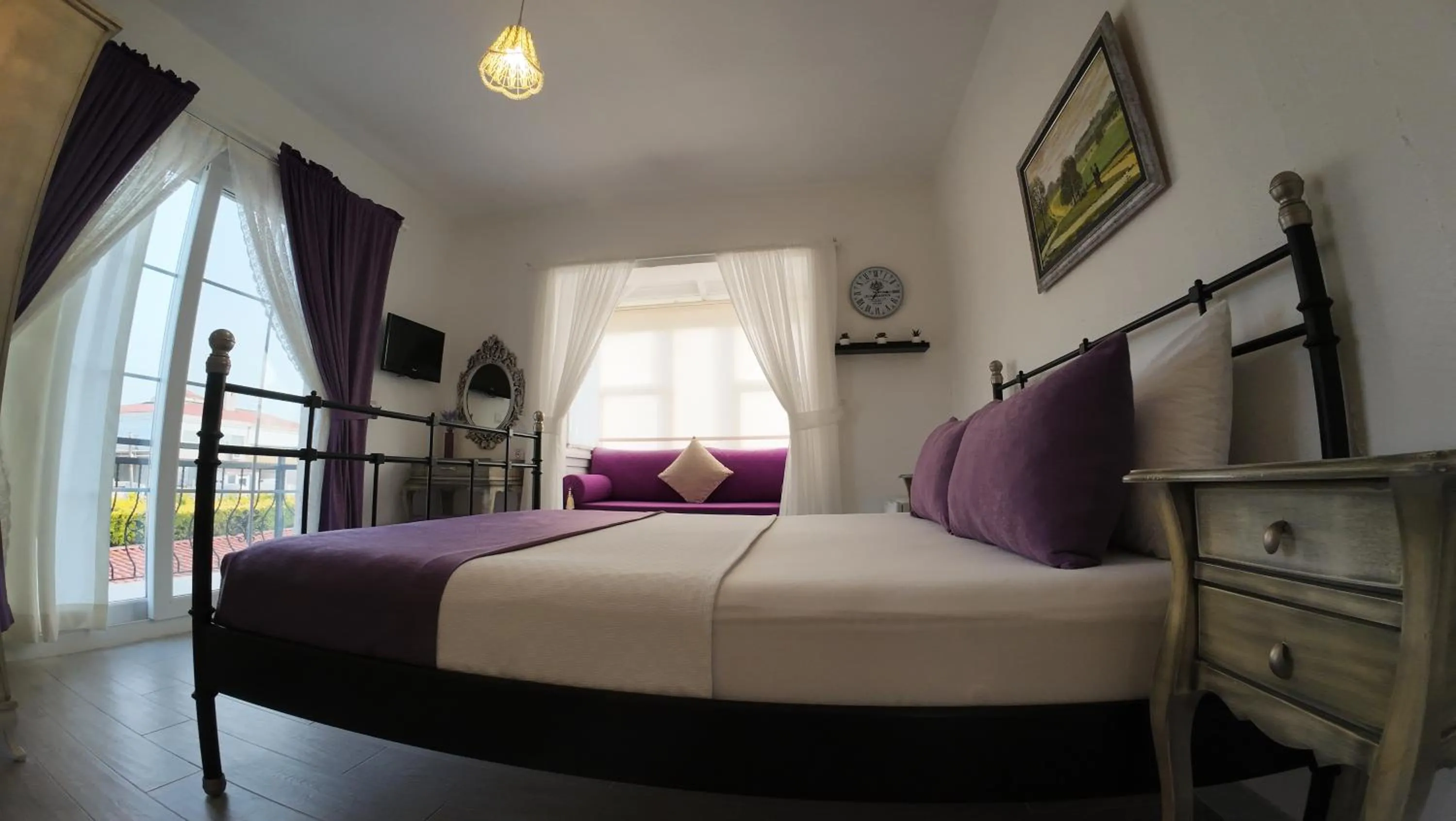 Bed in Adelfia Hotel