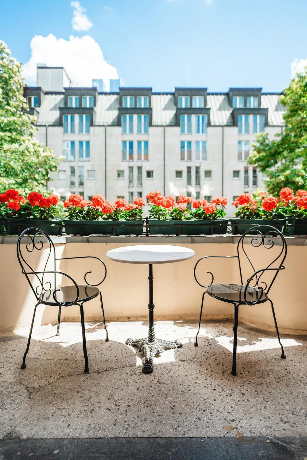 Balcony/Terrace in HENRI Hotel Berlin Kurfürstendamm