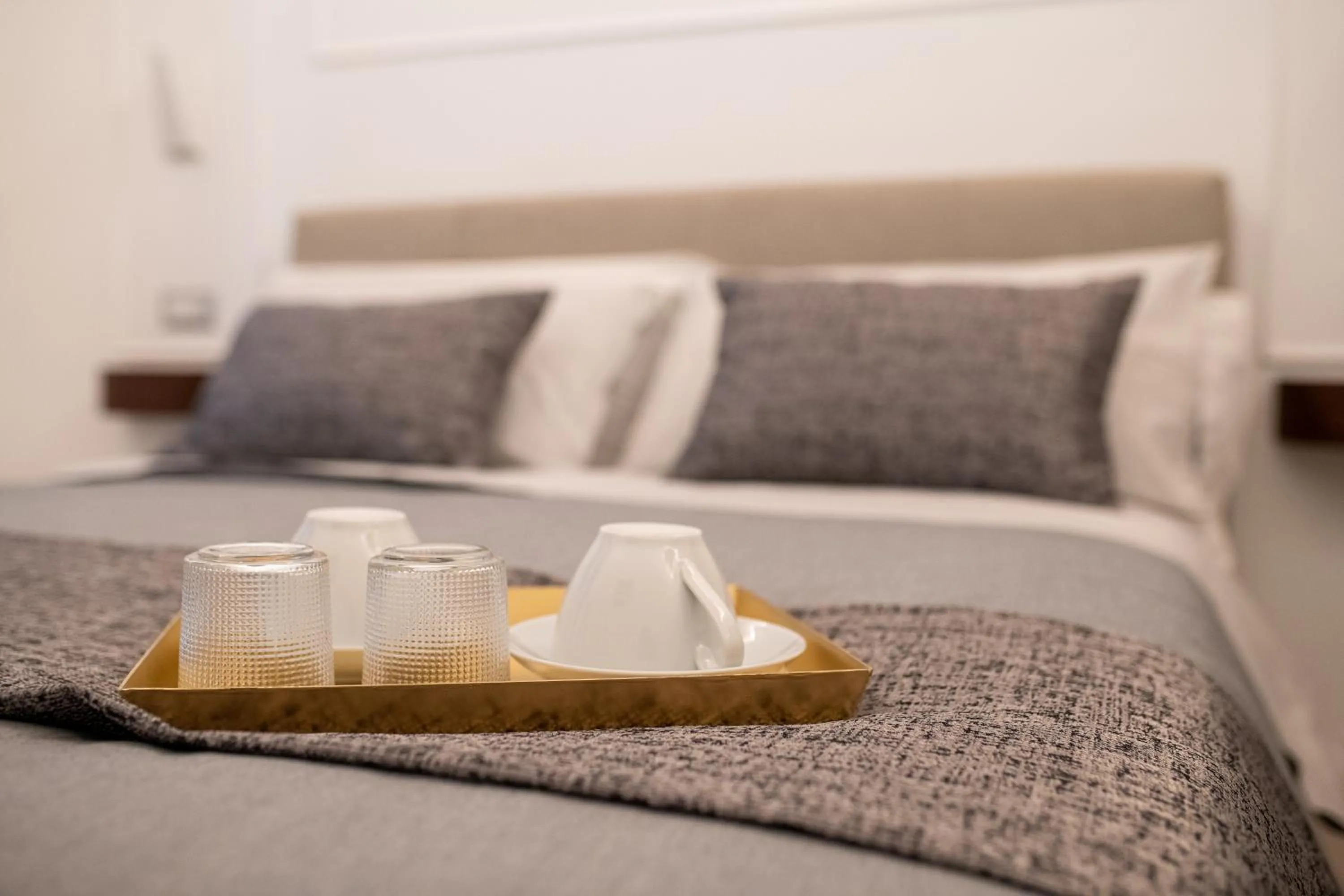 Bed in FAGì Rooms In Naples