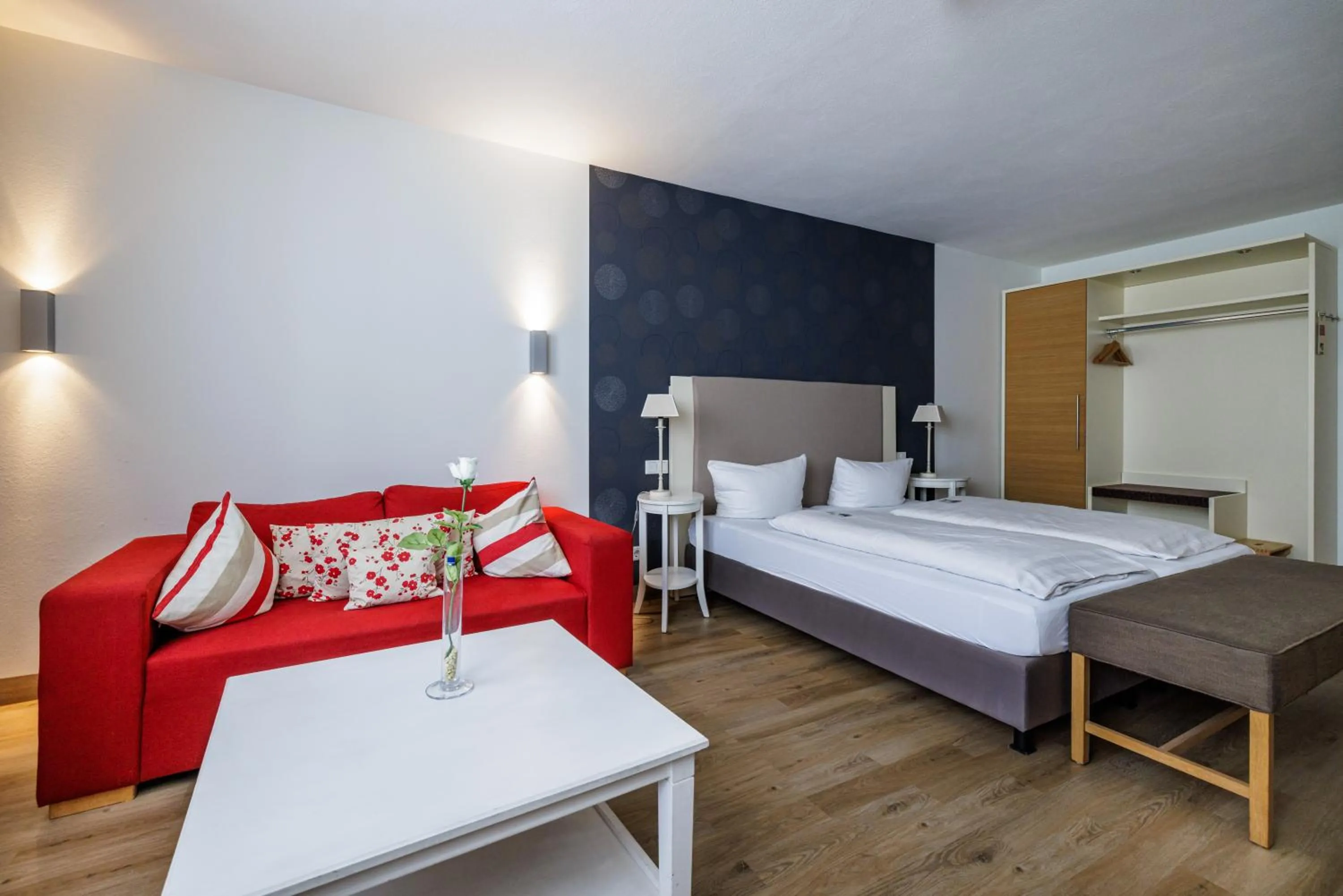 Bed in Flair Hotel zum Storchen