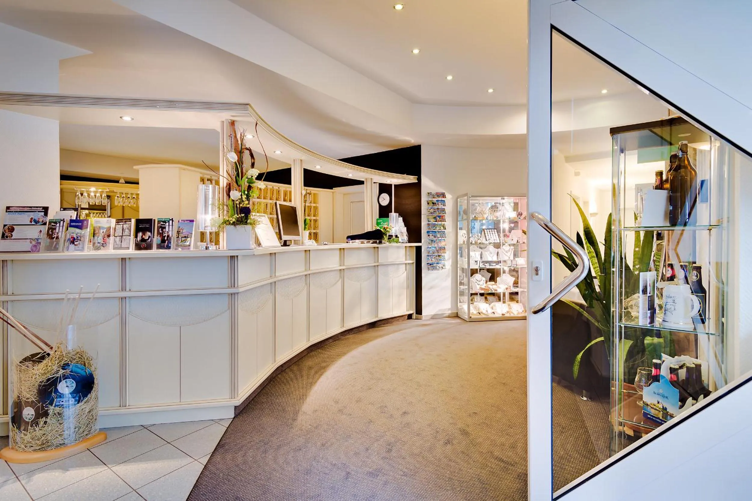 Lobby or reception in Hotel Alte Klavierfabrik Meißen