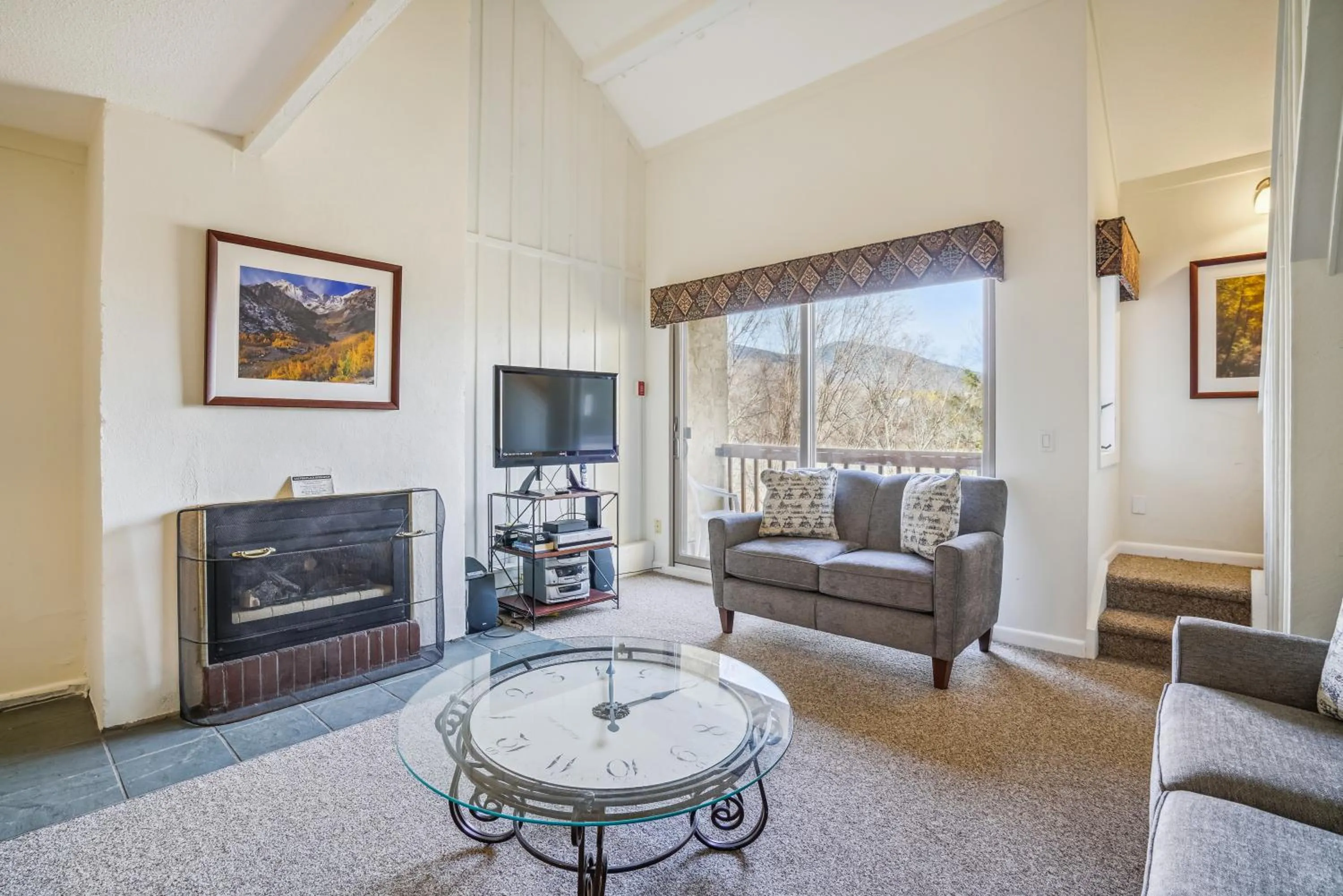 Living room in Three bedroom condo, Ski home Whiffletree E7