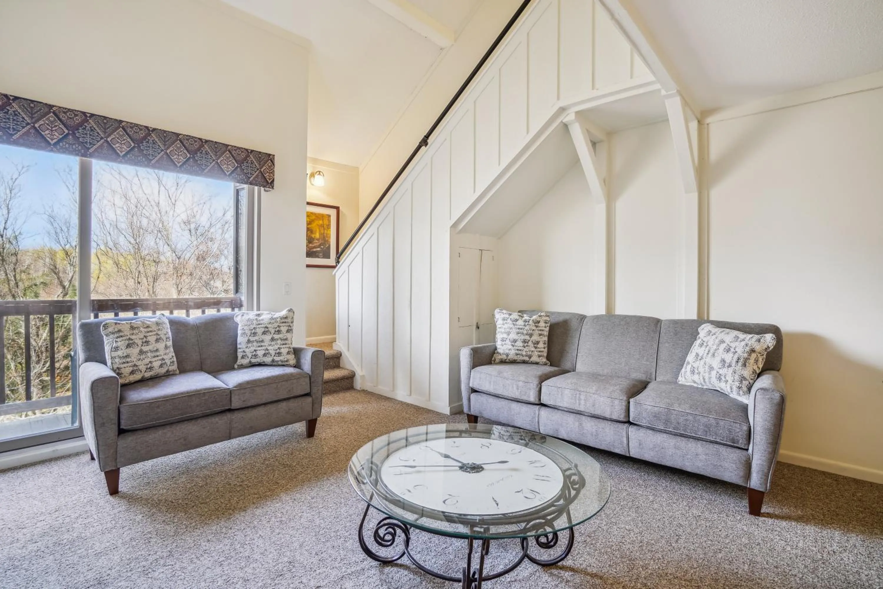 Living room in Three bedroom condo, Ski home Whiffletree E7