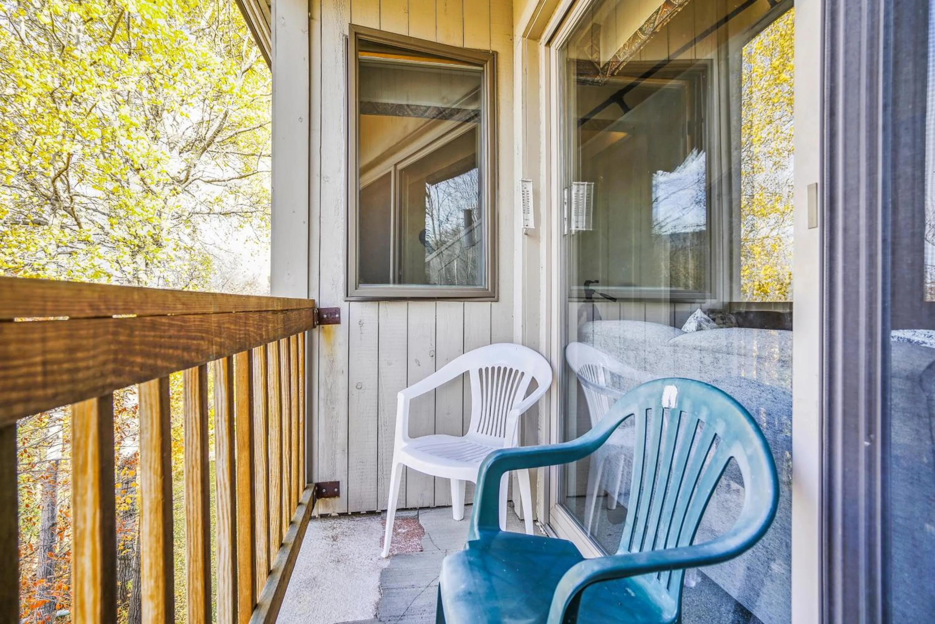 Balcony/Terrace in Three bedroom condo, Ski home Whiffletree E7