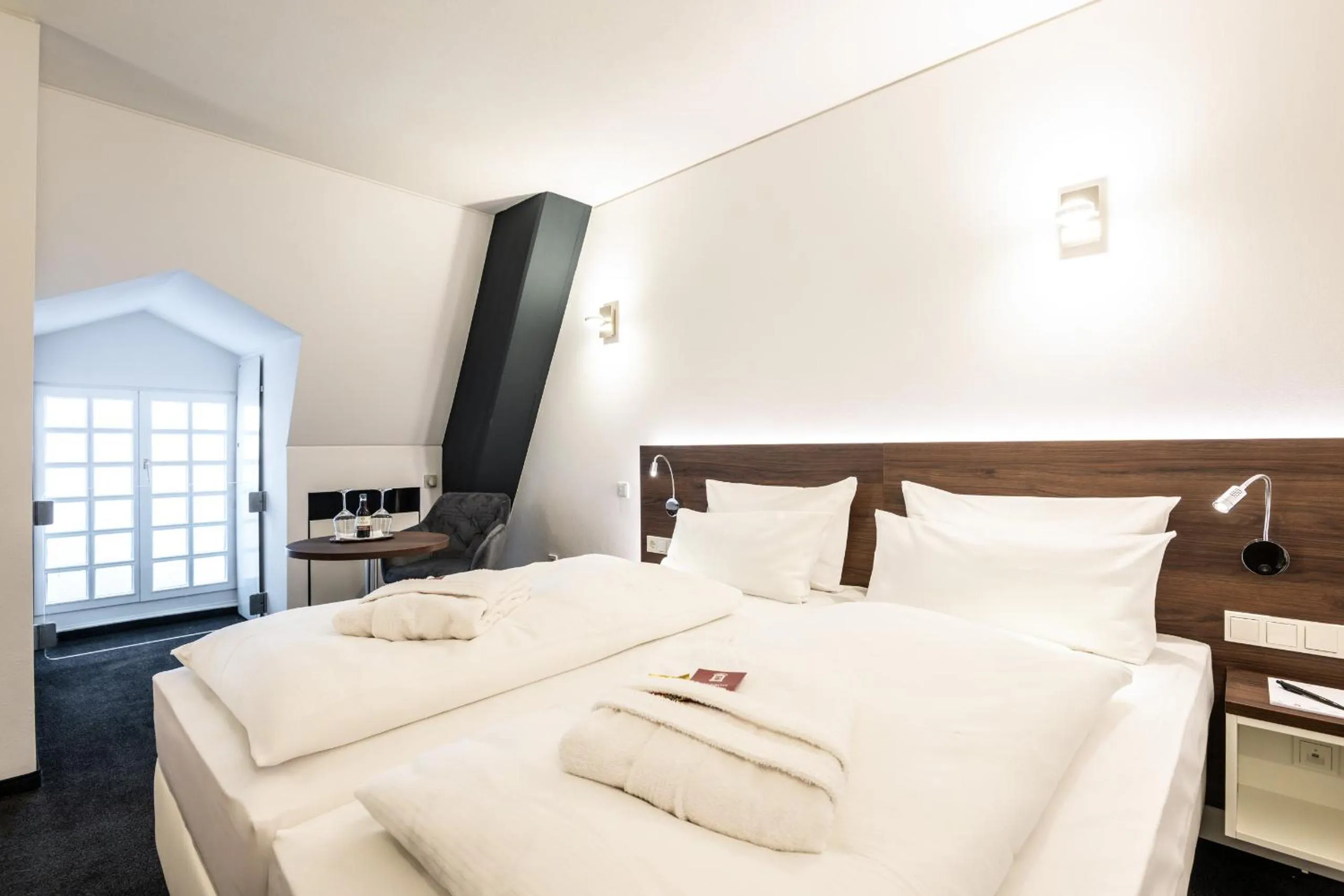 Bed in Schlosshotel Weilburg