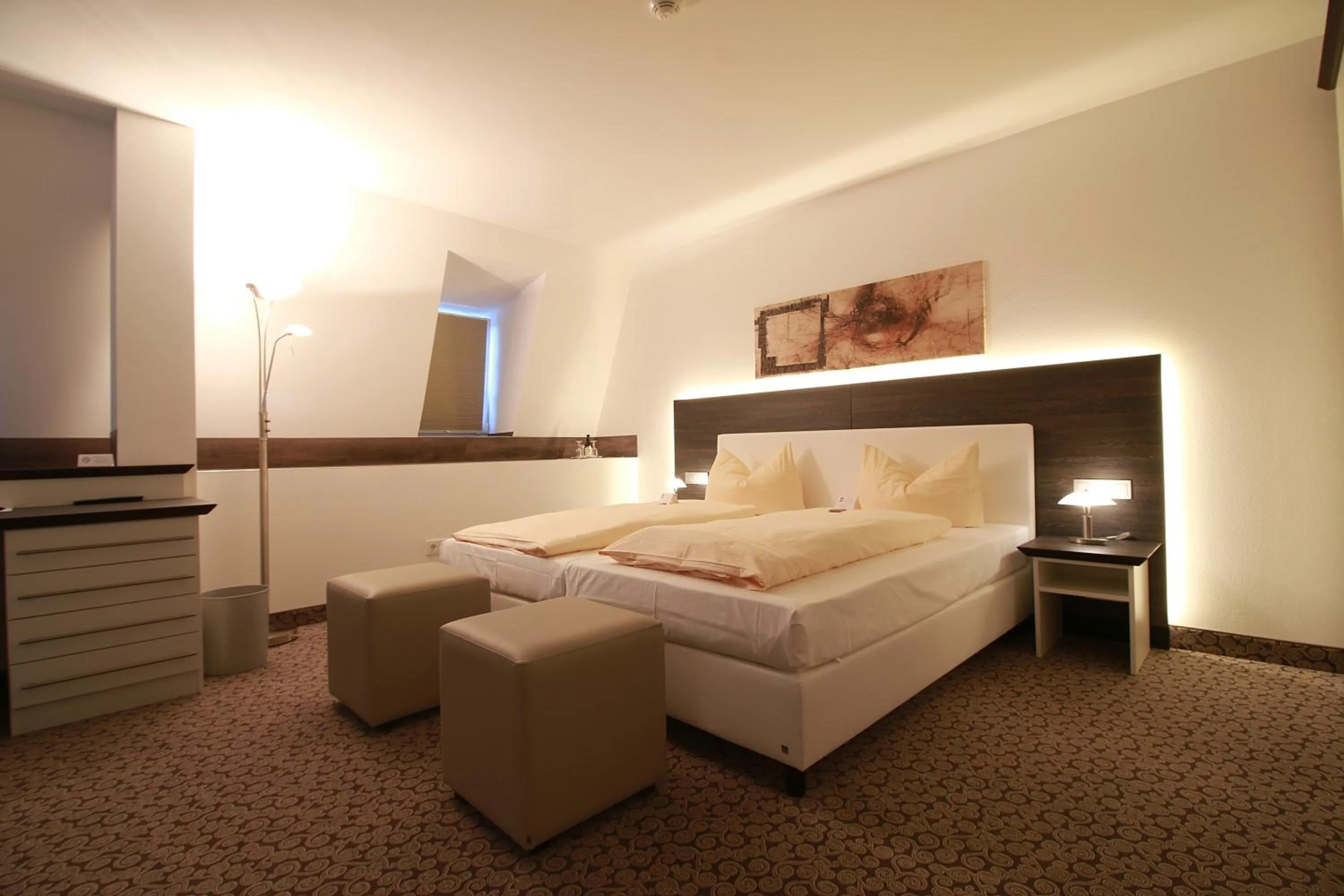 Bed in Schlosshotel Weilburg