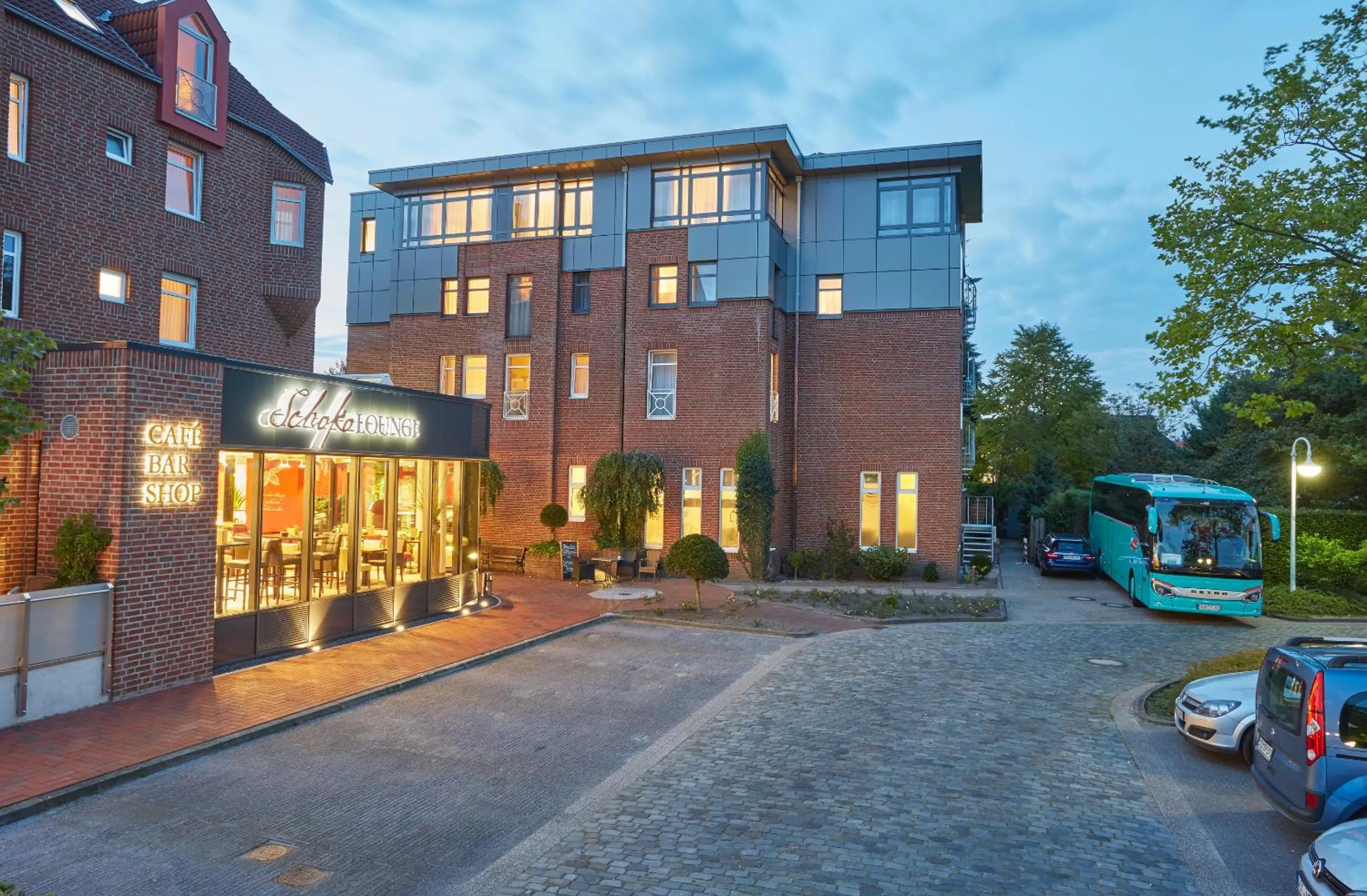 Property building in Das Schokoladenhotel